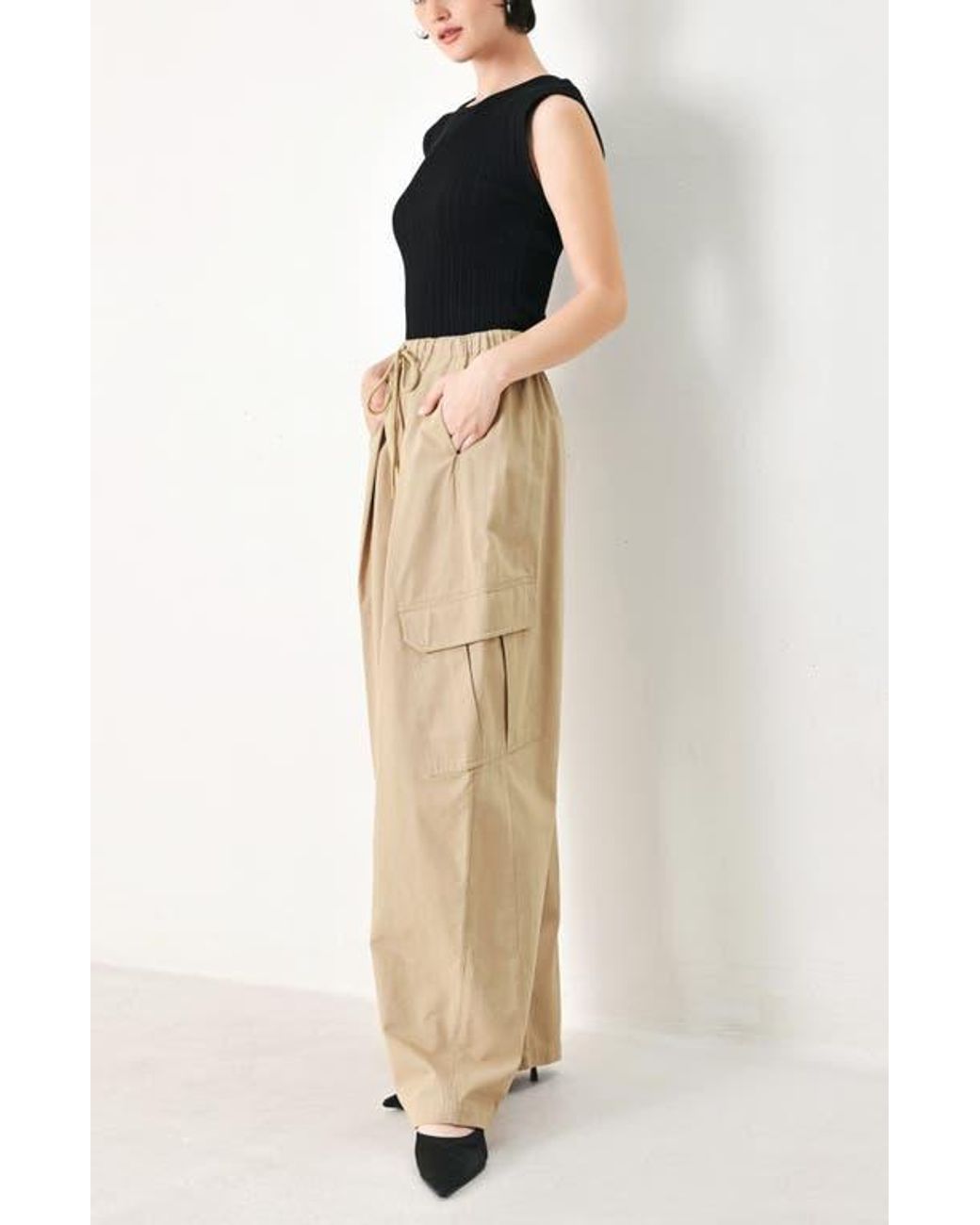 FREEMARKET Natural Balloon Pant