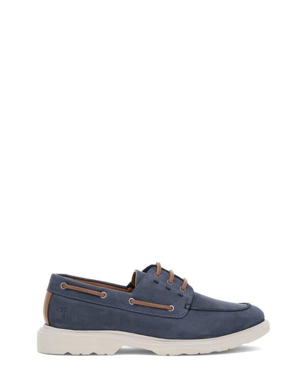 Frye Blue Connor Boat Shoe for men