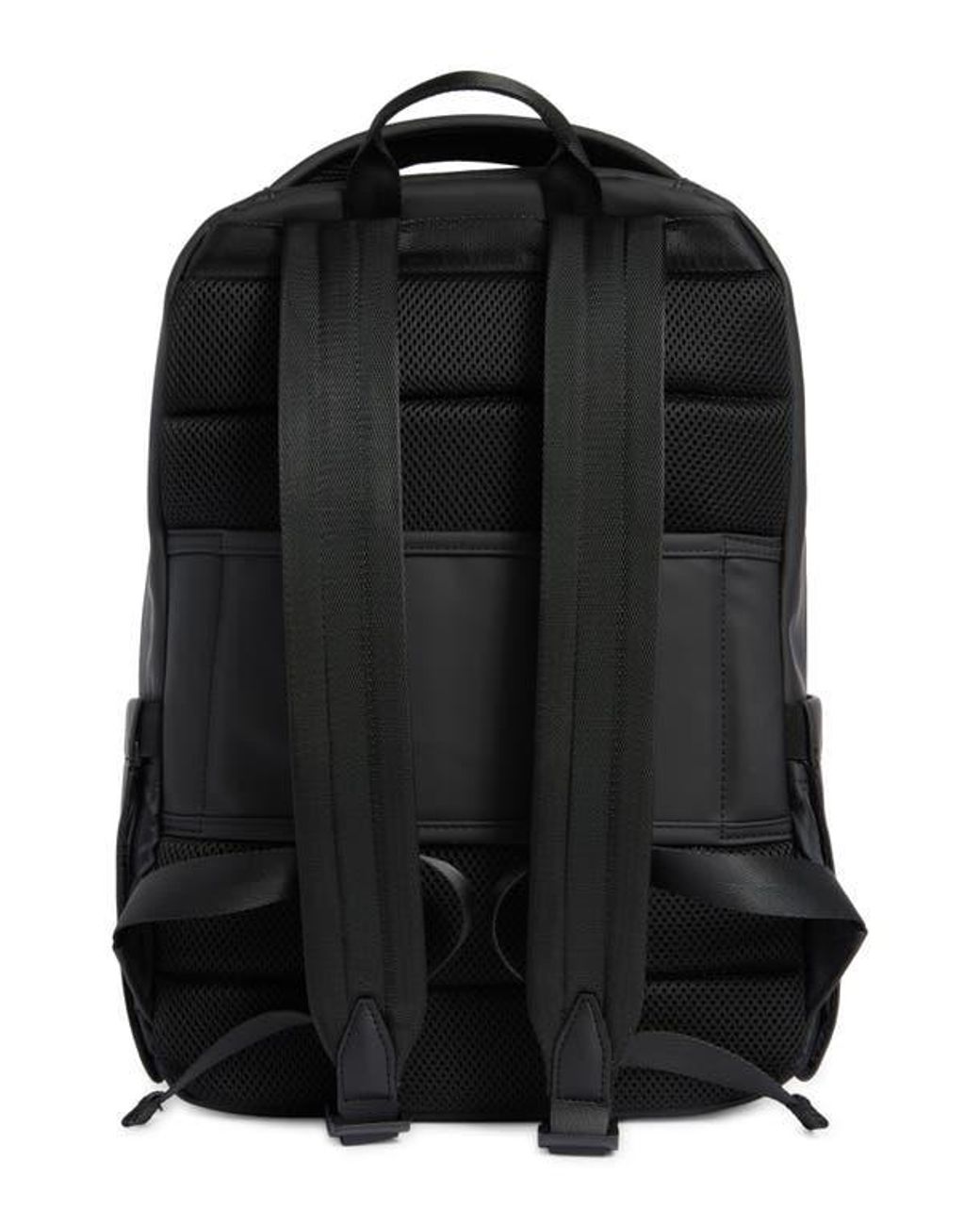 Bonobos Black Rubberized Backpack for men