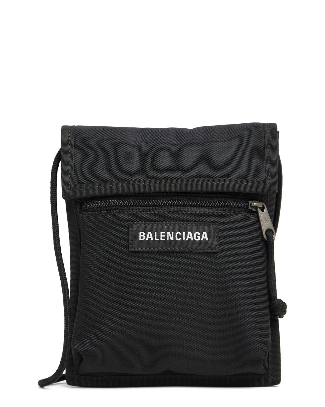 Balenciaga Logo Drawstring Bag In Black At Nordstrom Rack for Men Lyst