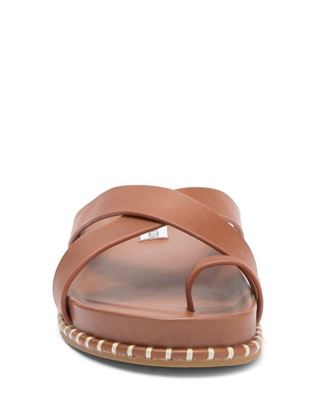 Steve Madden Viena Slide Sandal in Brown | Lyst