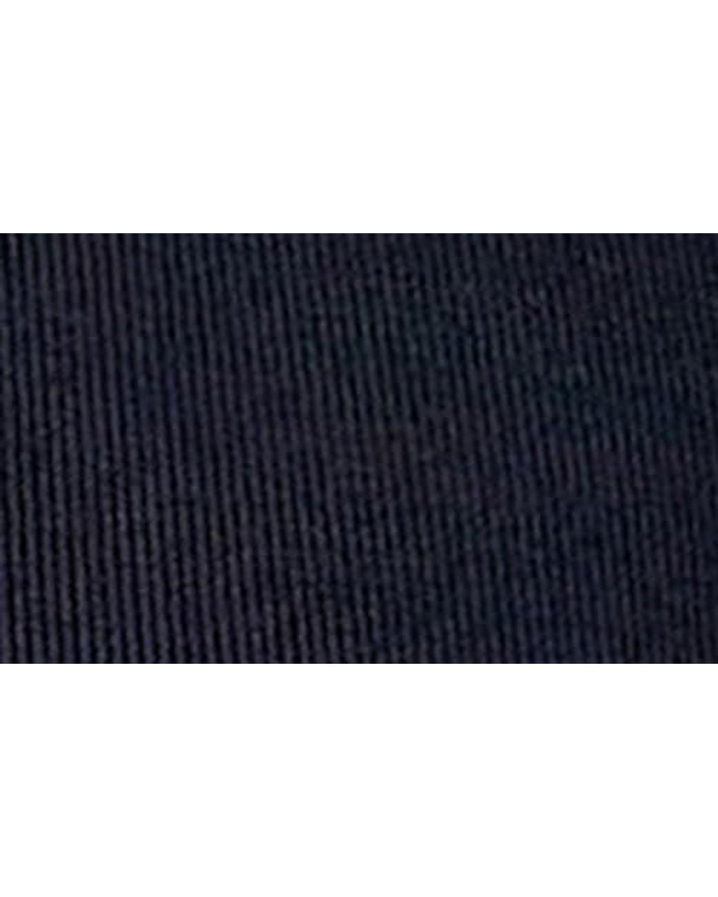 Endless Rose Blue Contrast Collar Button Front Knit Top