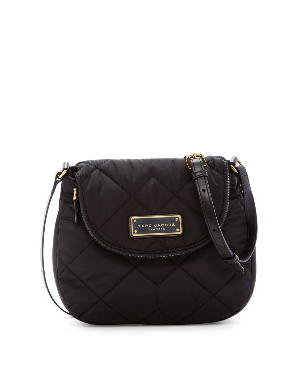 marc jacobs quilted nylon messenger