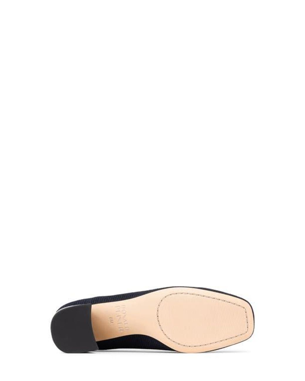 Donald J Pliner Blue Square Toe Pump