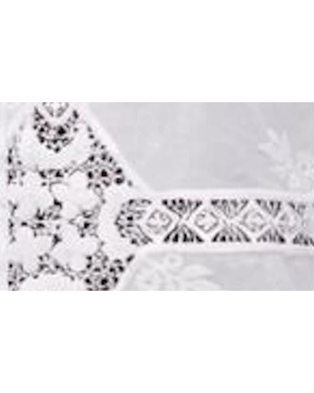 Saachi White Lace Trim Shacket