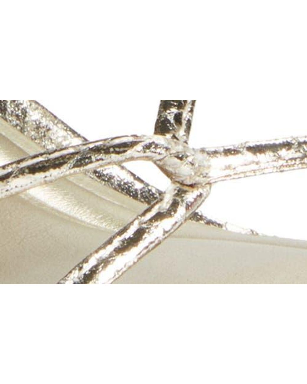 Open Edit White Pia Slingback Sandal