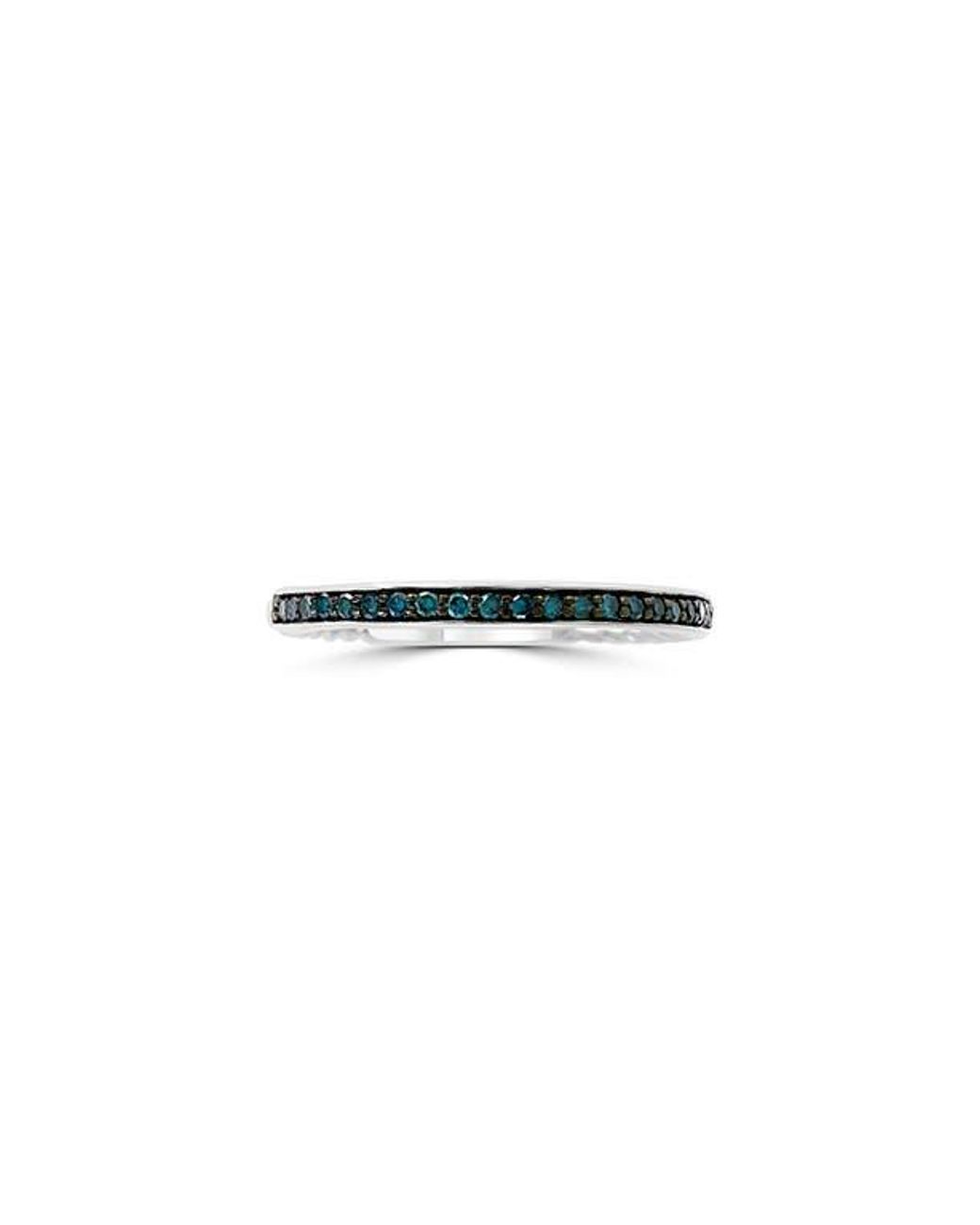 Effy Black Diamond Stacking Ring