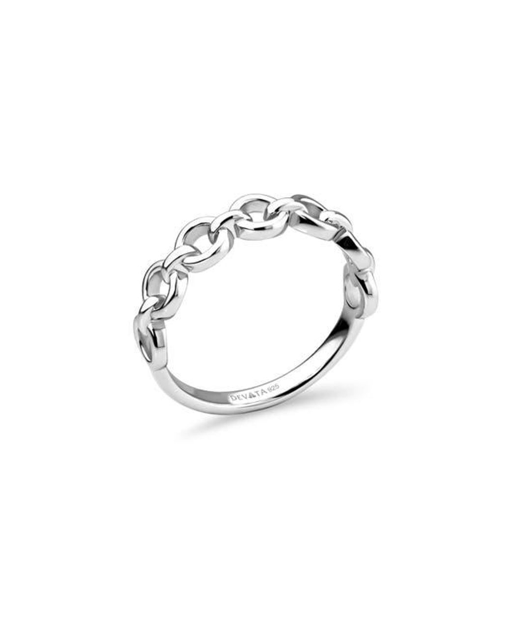 DEVATA Blue Cable Link Ring