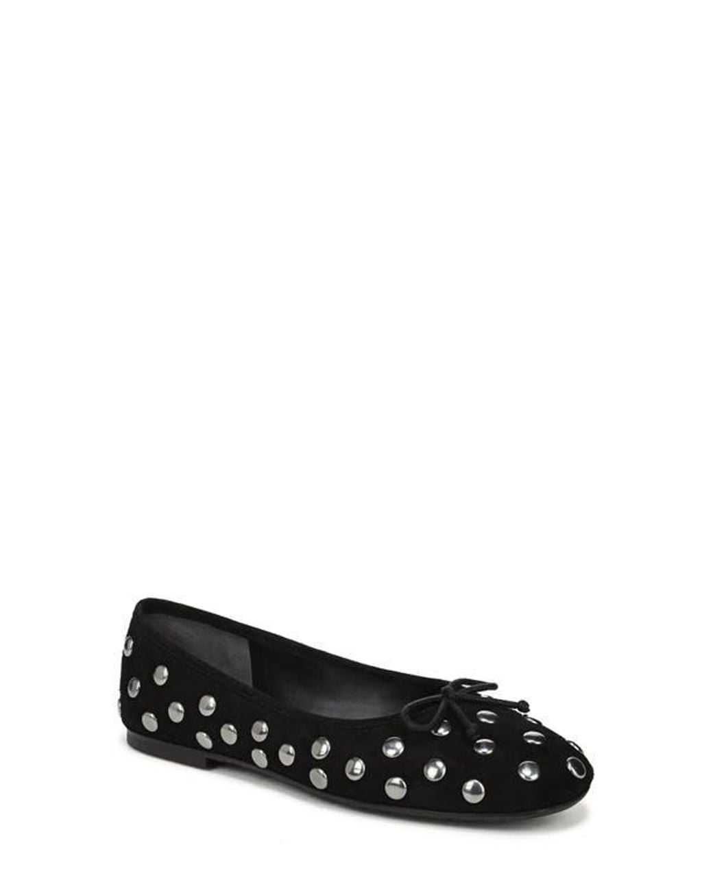 Sam Edelman Black Alie Stud Ballet Flat