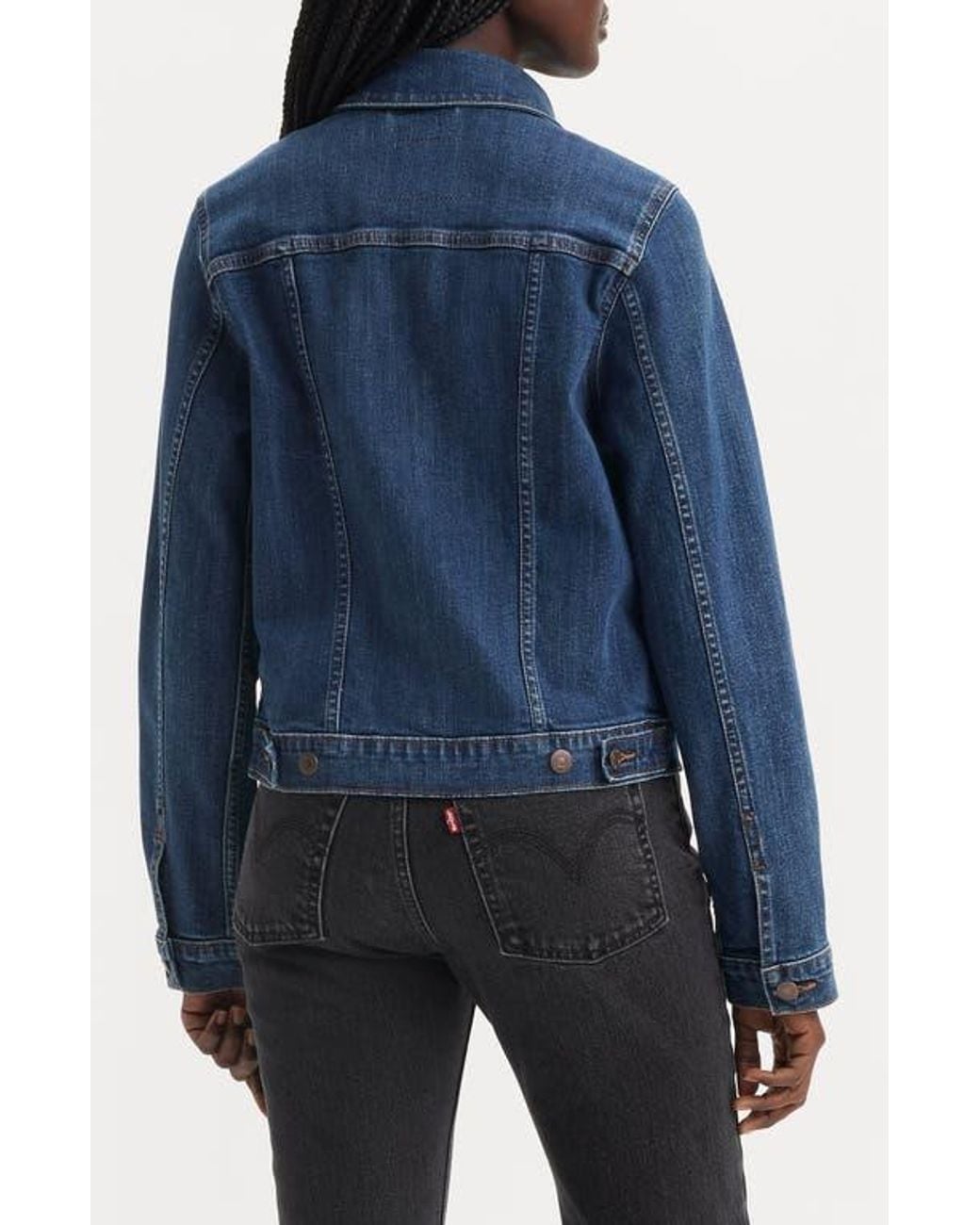 Levi's Blue Levi'S(R) Original Trucker (See Her Run) Vest