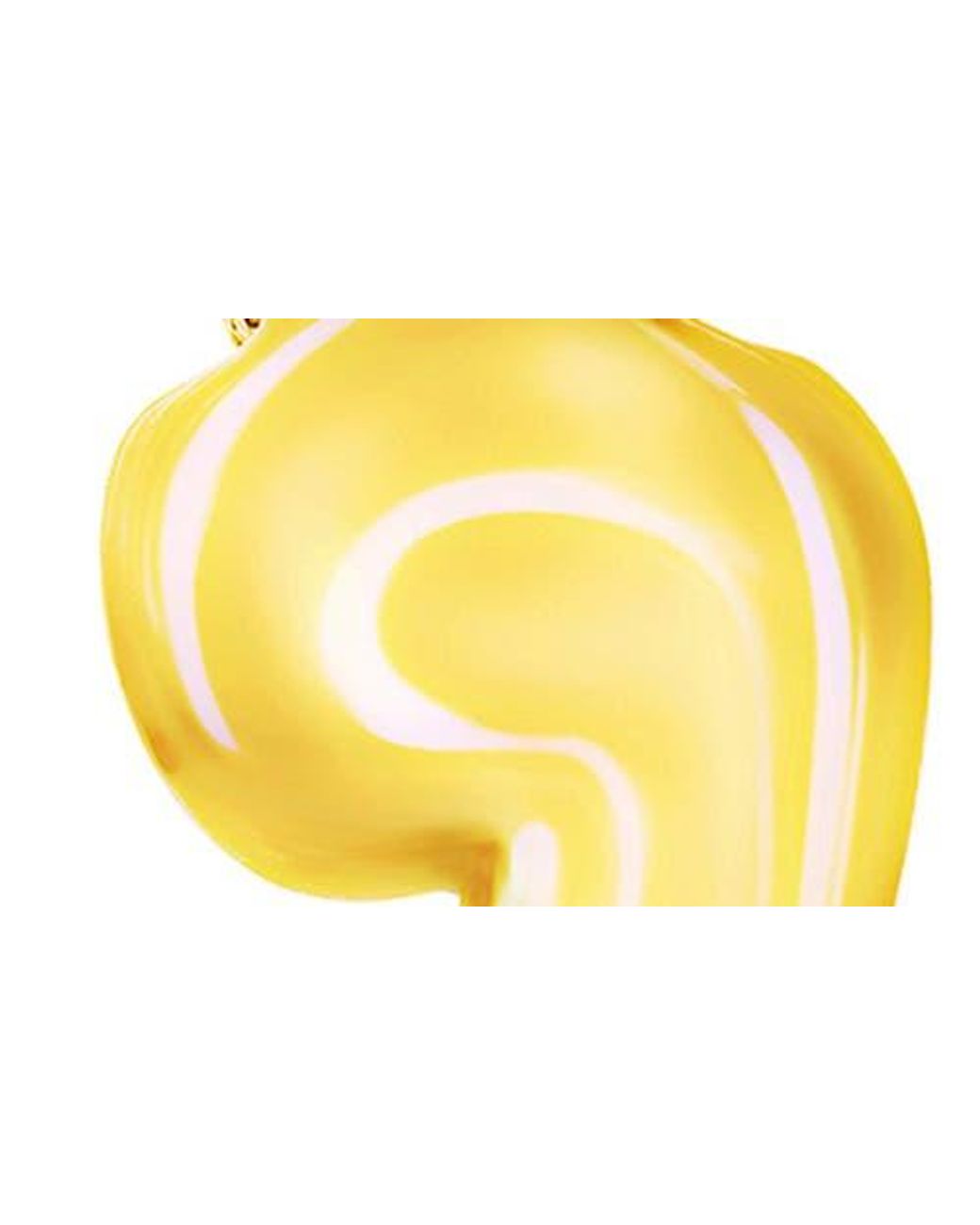 Simona Metallic Bubble Initial Pendant Necklace