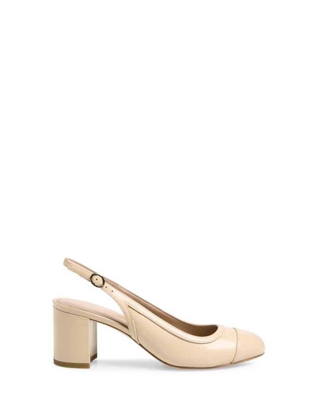 Stuart Weitzman Natural Celina 60 Slingback Pump