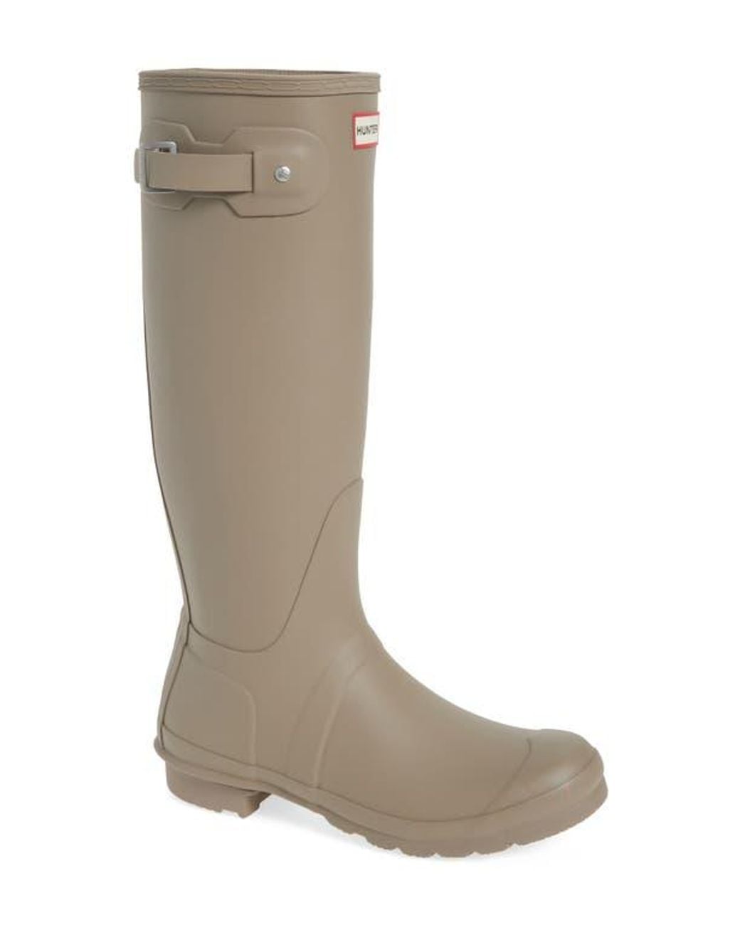 Hunter Brown Original Tall Rain Boot