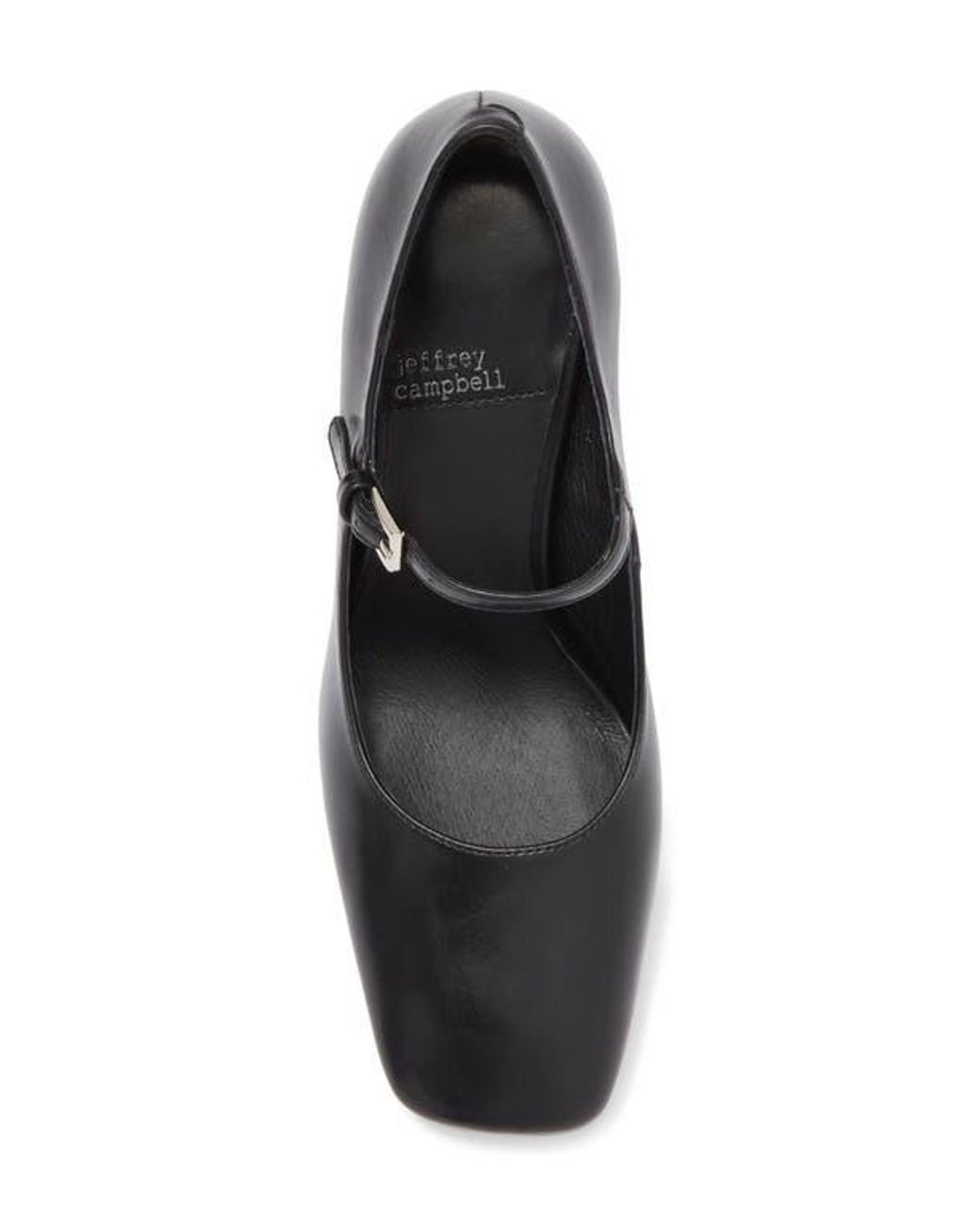 Jeffrey Campbell Black Bourdin Mary Jane Pump