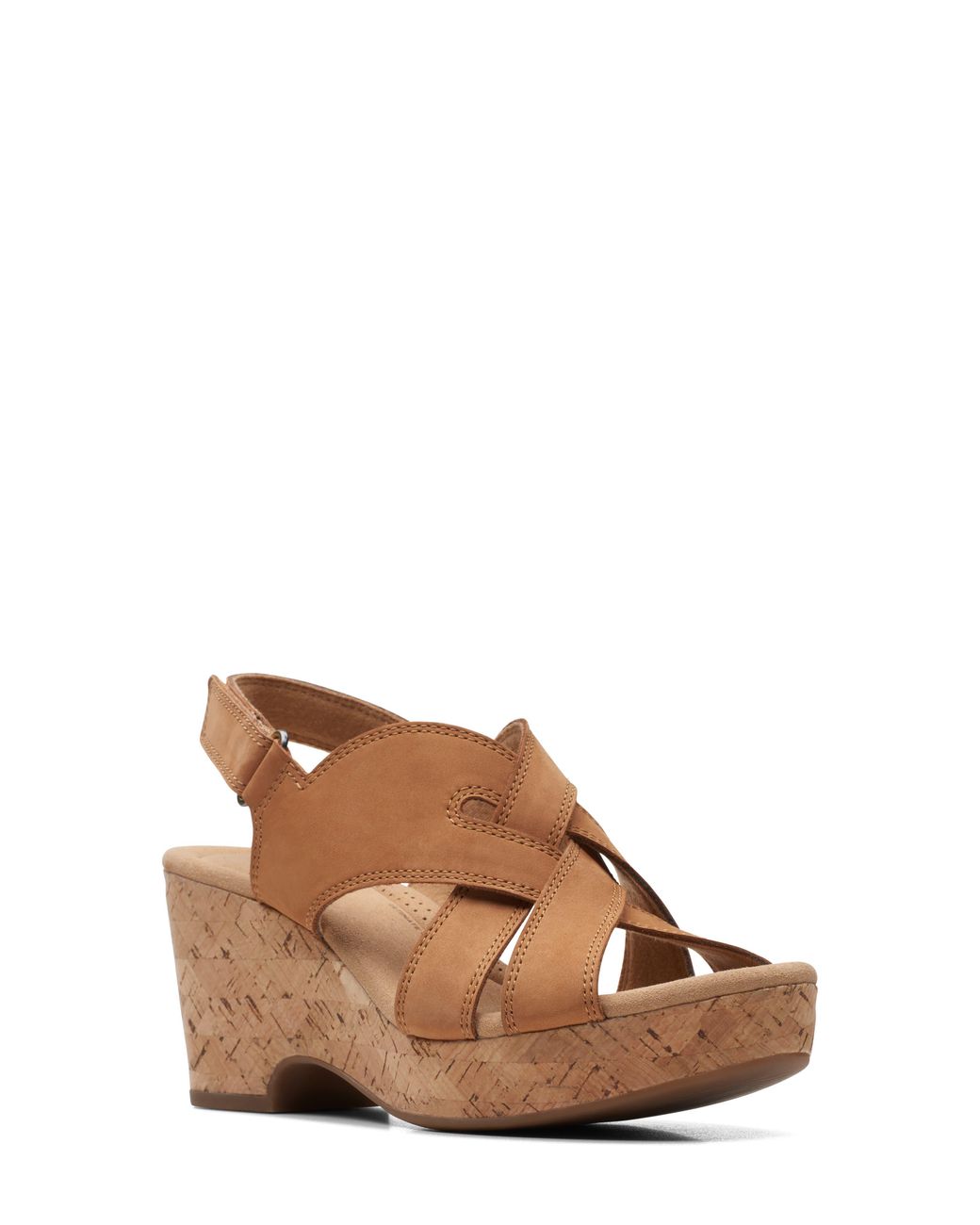 Clarks platform sandals hot sale