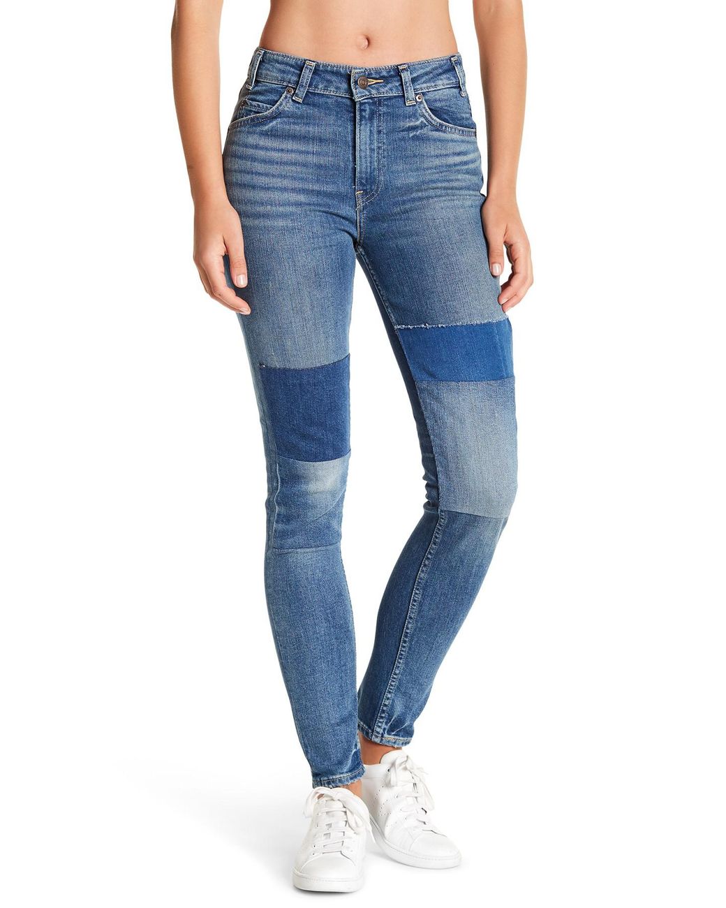 Levi's Orange Tab 721 Vintage High Waist Skinny Jeans in Blue | Lyst