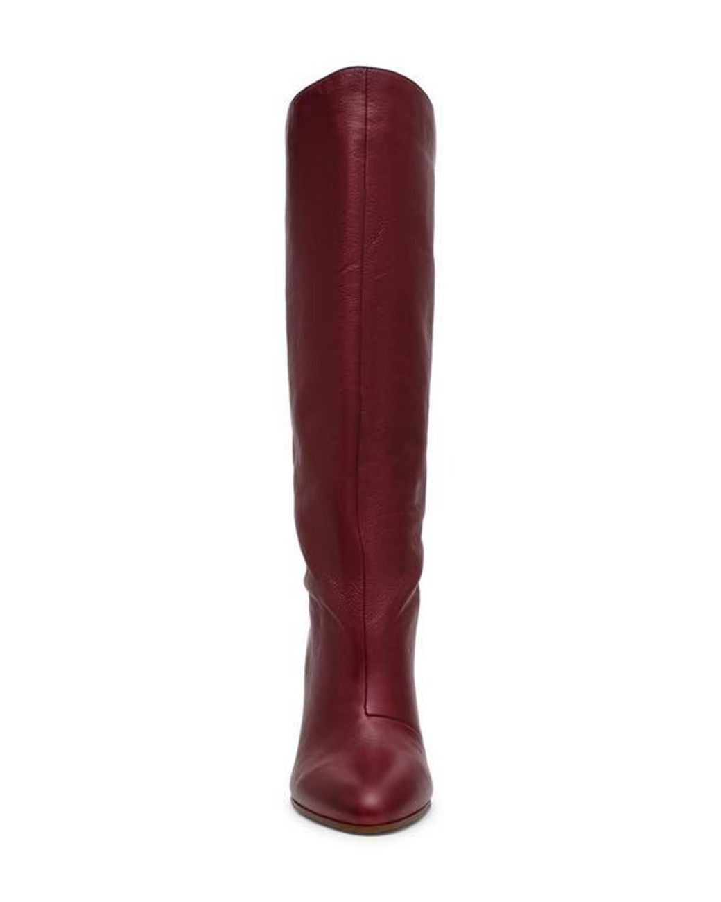 Steve Madden Red Rizk Knee High Boot