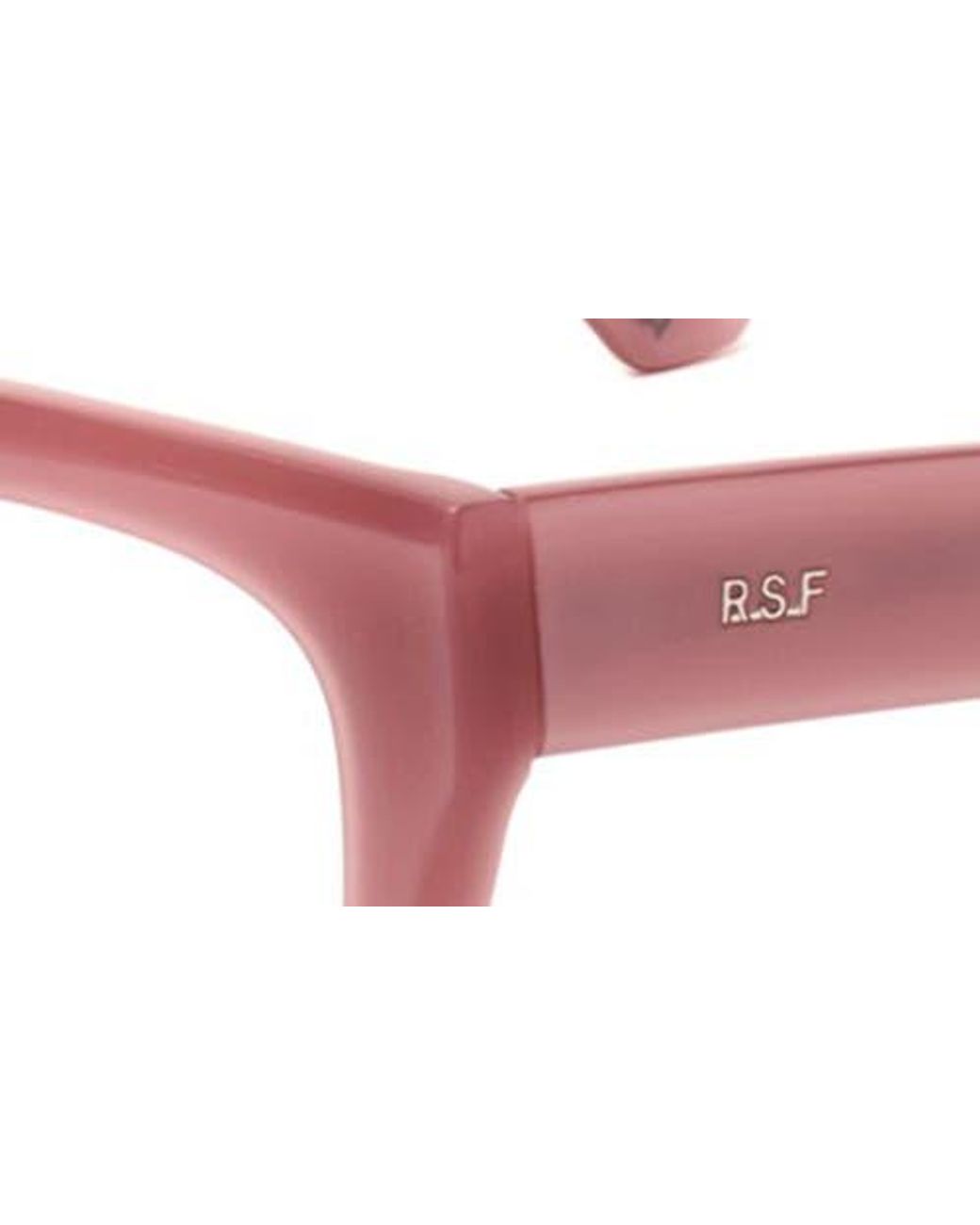 Retrosuperfuture Pink 50Mm Rectangular Reading Glasses