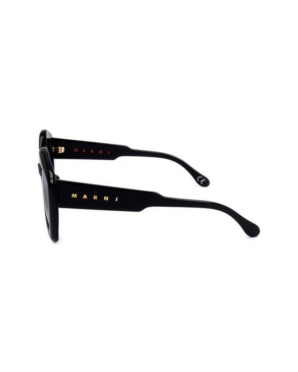 Marni Black 51Mm Square Sunglasses