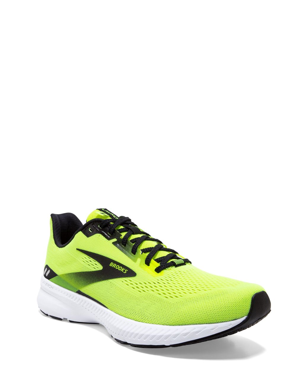 Brooks Launch 8 Running Shoe In Nightlife/black/white At Nordstrom Rack