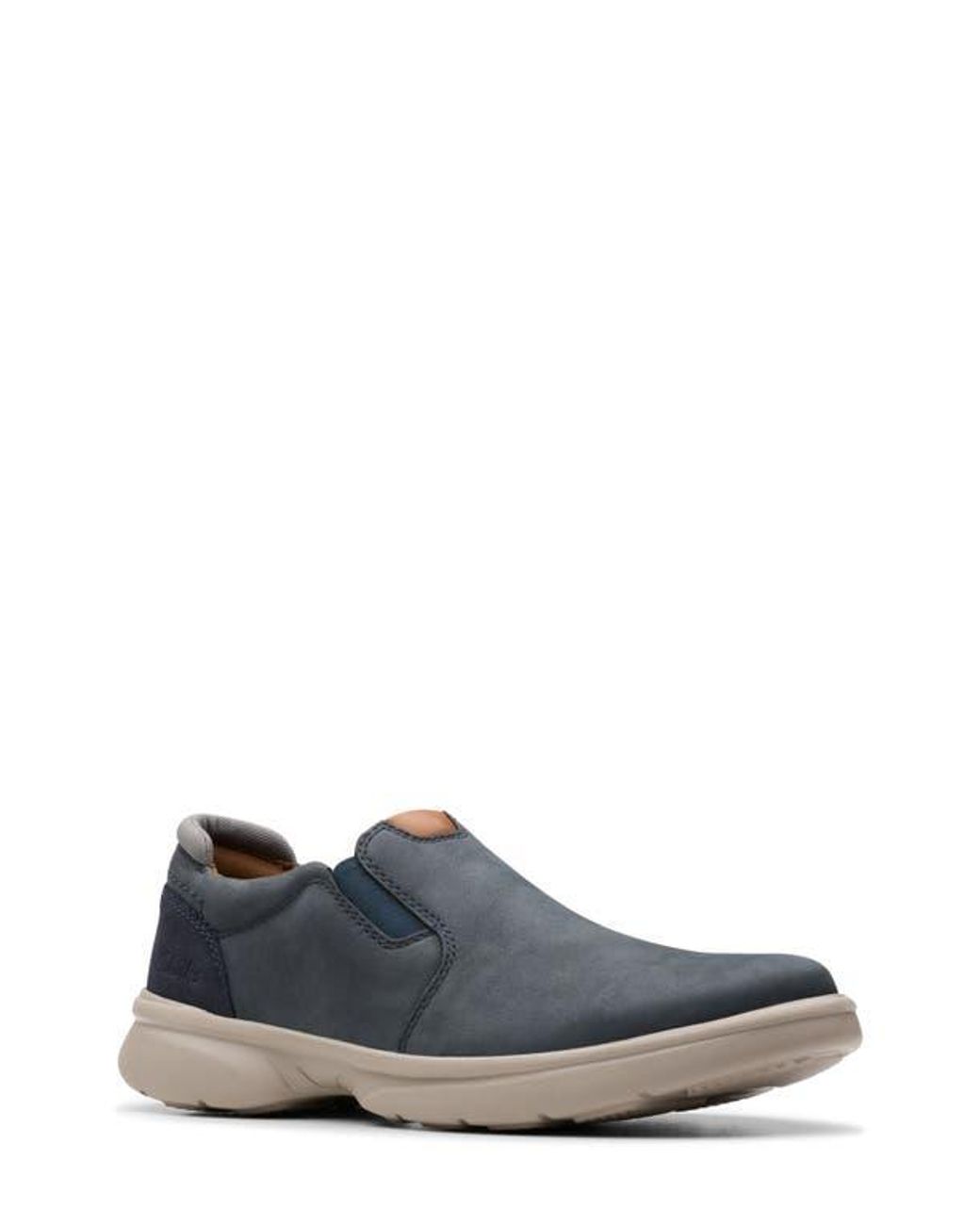 Clarks Blue Bradley Ease Slip-On for men