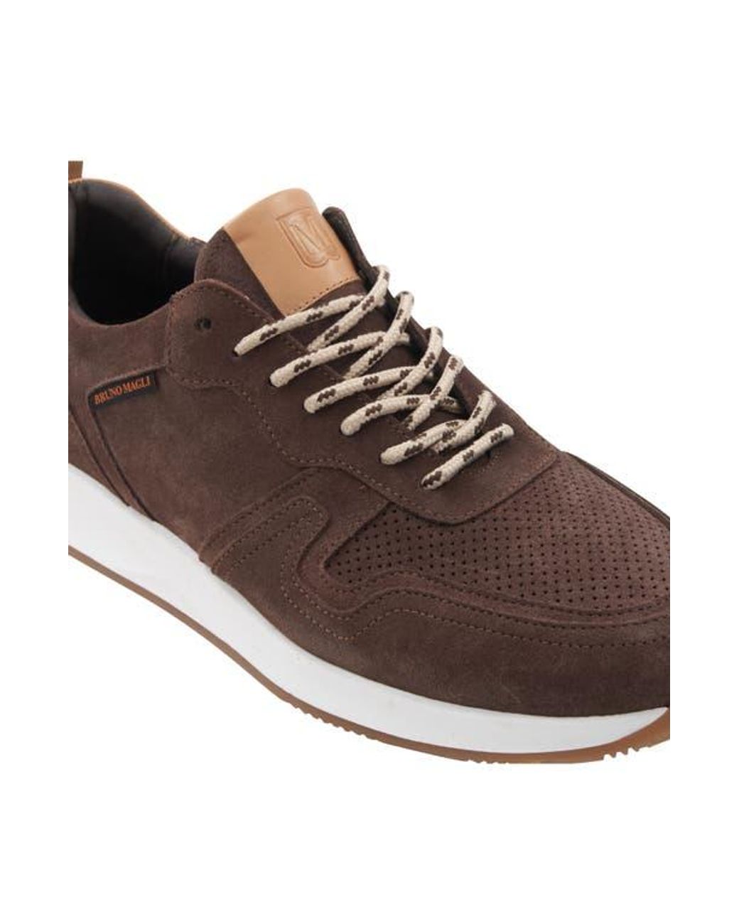 Bruno Magli Brown Capri Sneaker for men