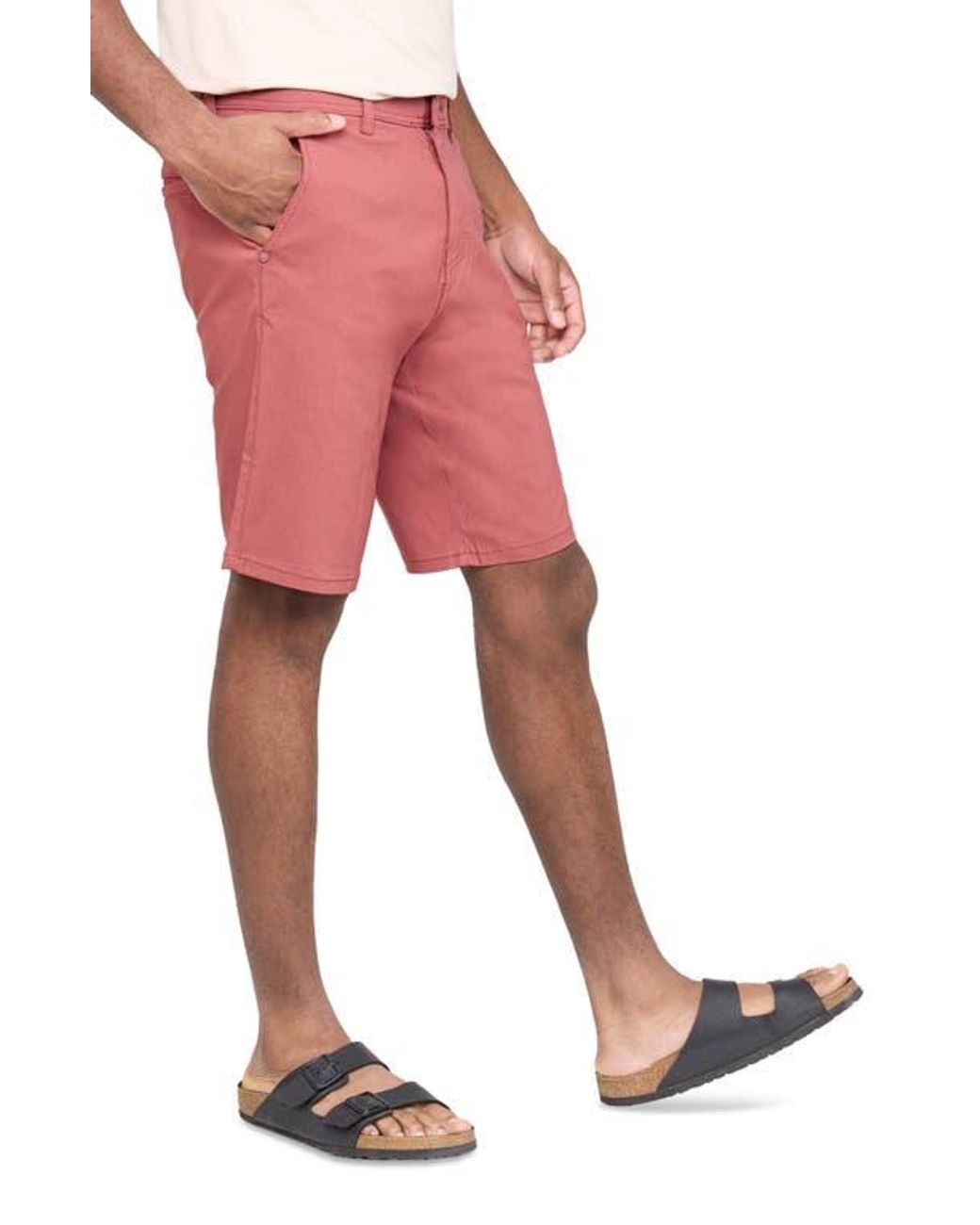 Xray Jeans Red Five Pocket Shorts for men