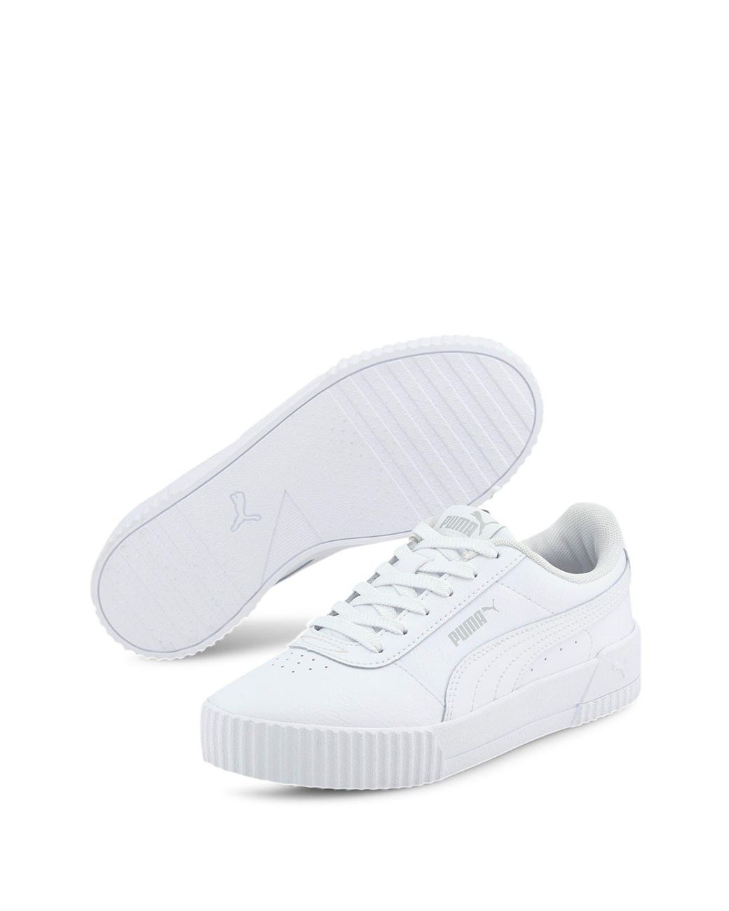 PUMA Carina L Jr Sneaker in White | Lyst