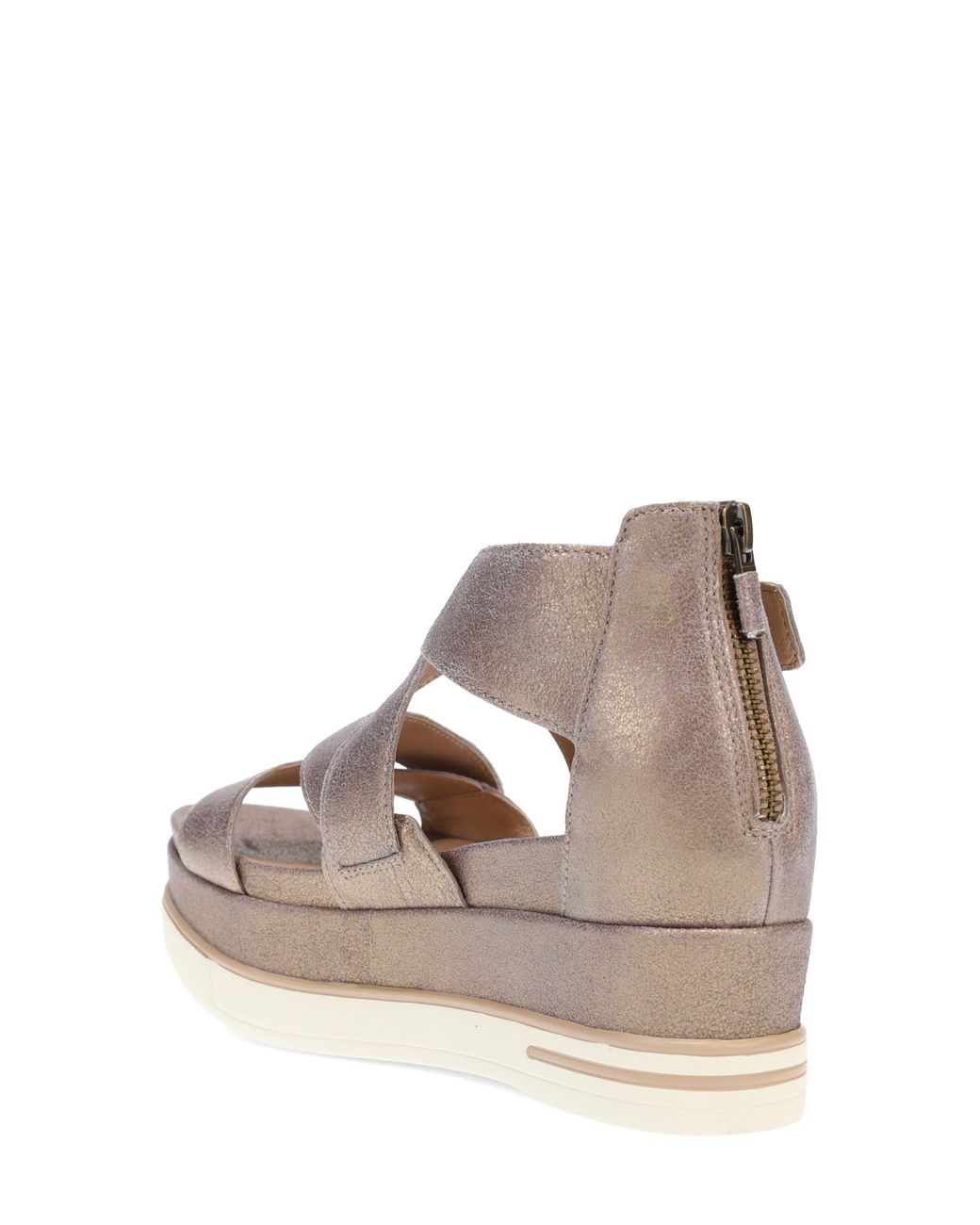 Eileen Fisher Boost Wedge Sandal in Natural Lyst