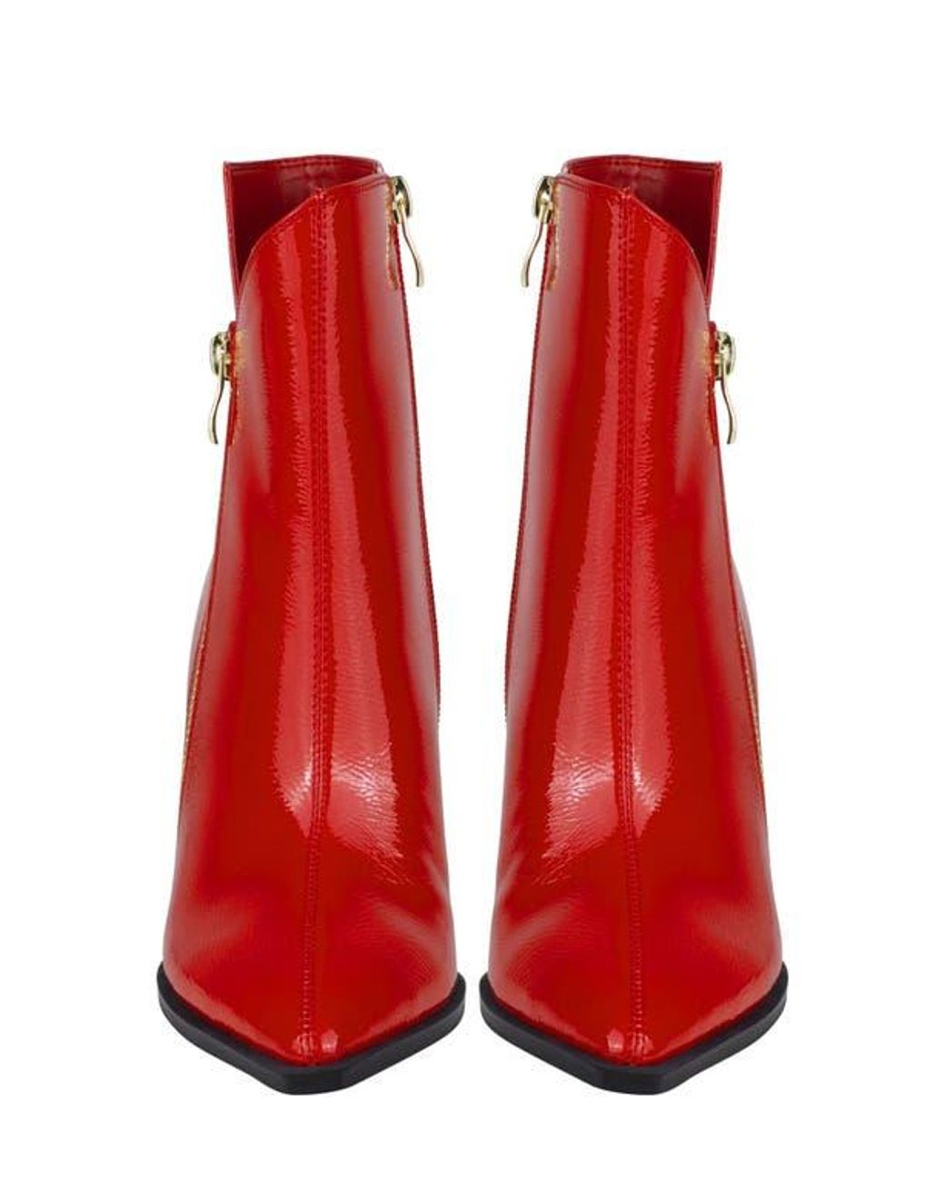 Ninety Union Red Galaxy Pointed Toe Wedge Boot