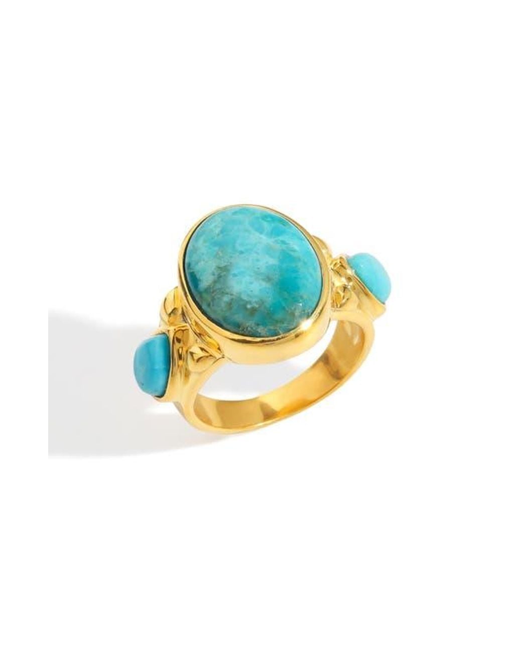 YS GEMS Blue Mohave Ring