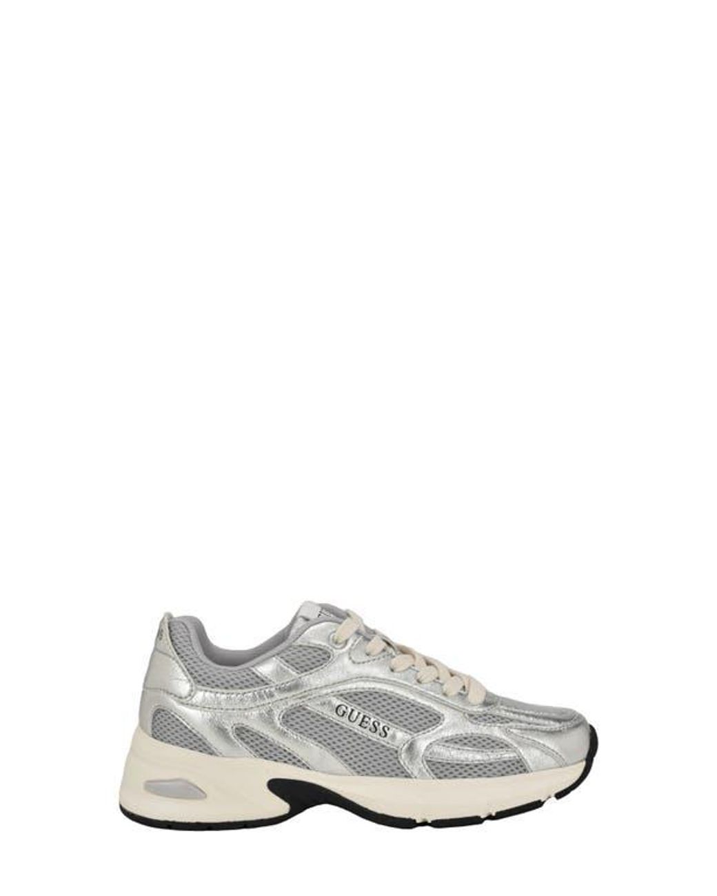Guess silver shoes sale