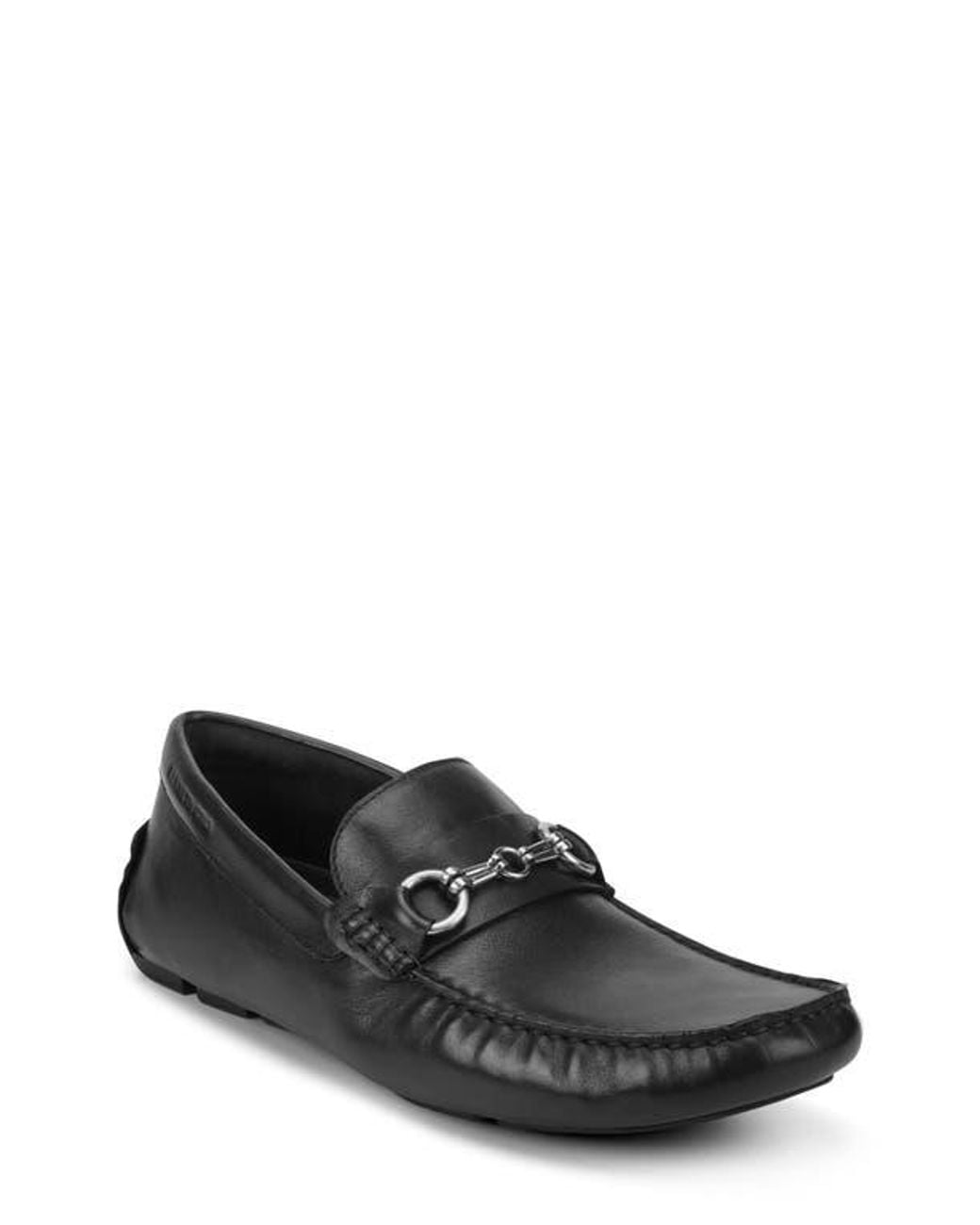 Kenneth Cole Black Theme Bit Moc Toe Driving Loafer for men