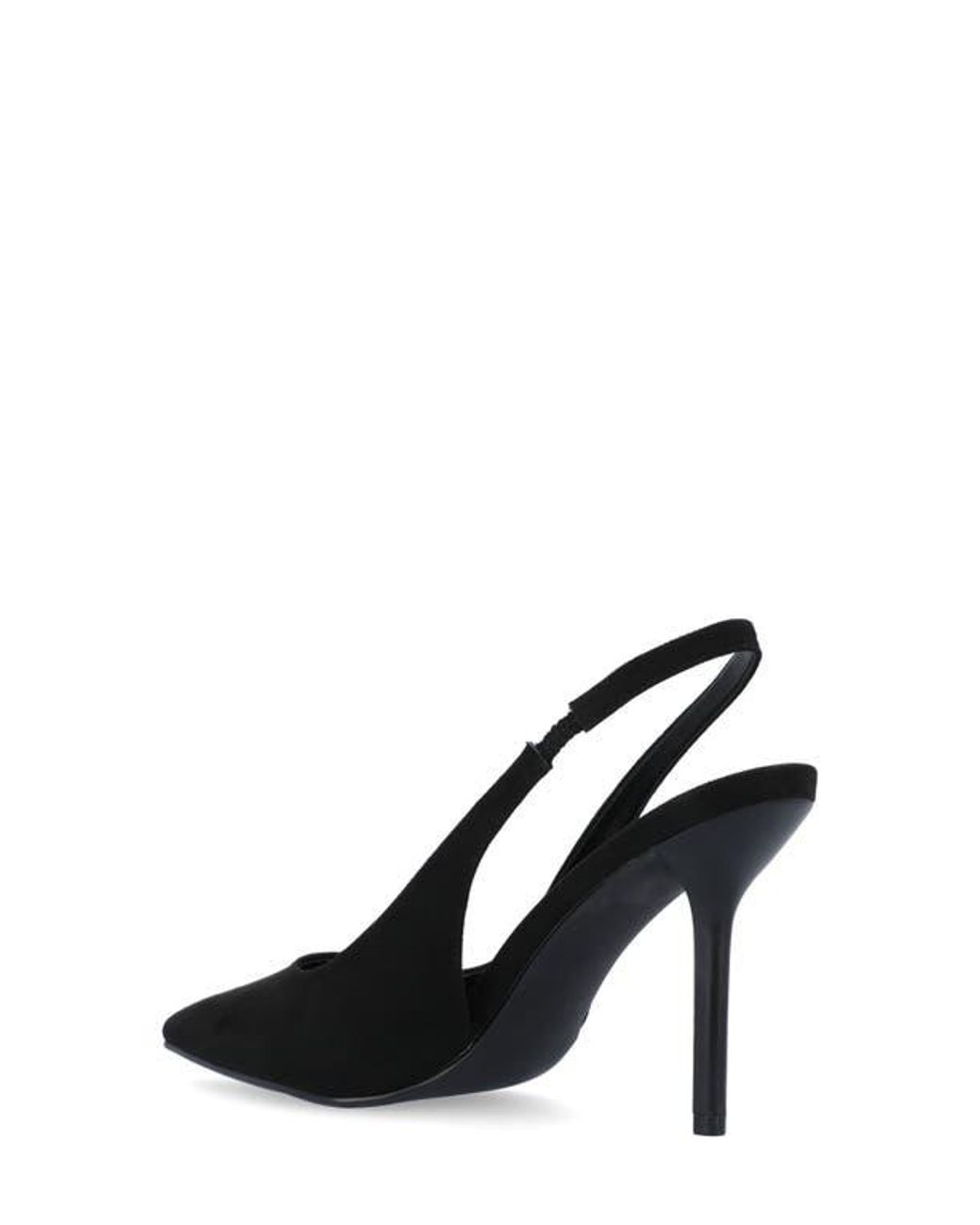 Journee Collection Black Elenney Slingback Pump