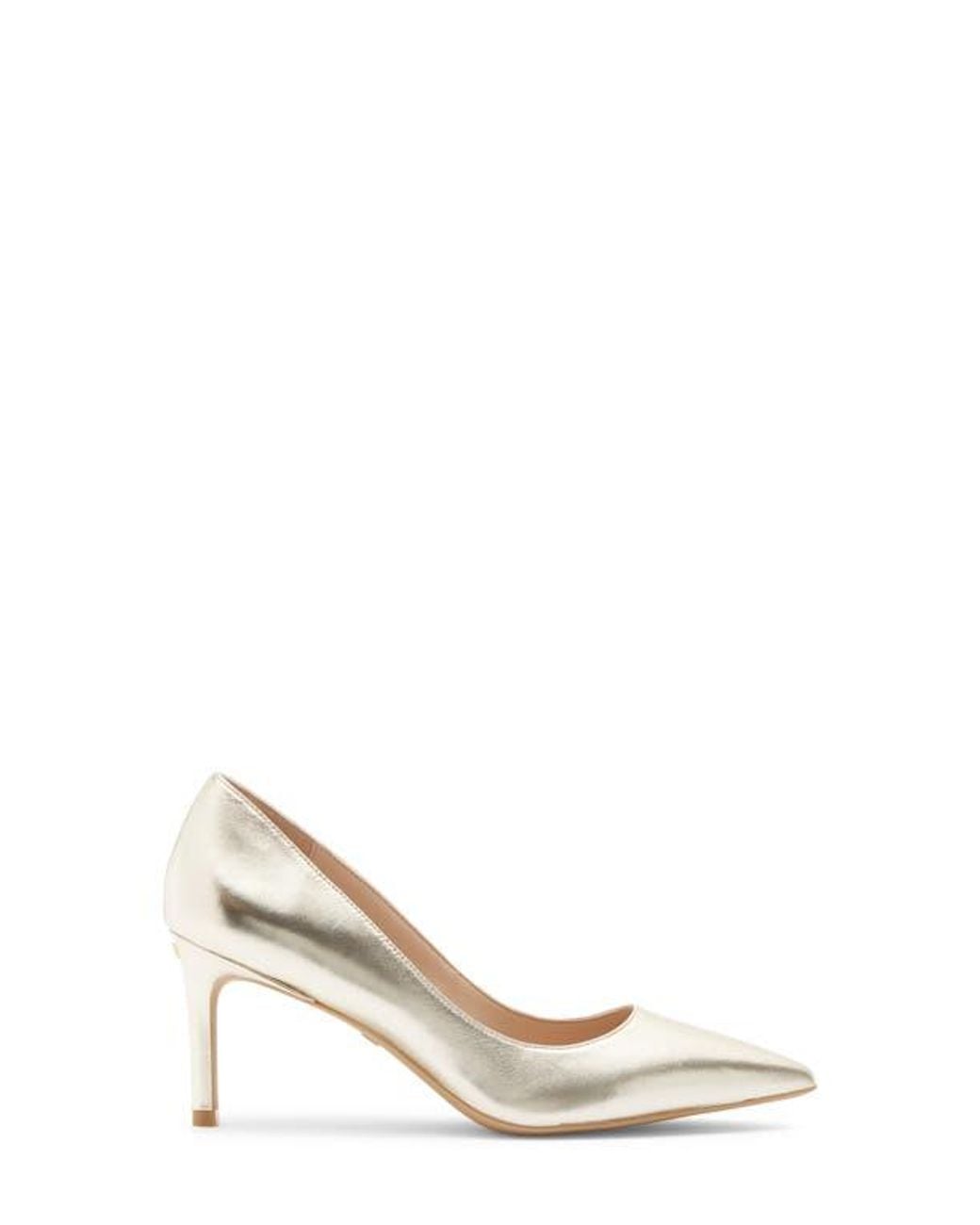 Stuart Weitzman White Dancer 75 Pump