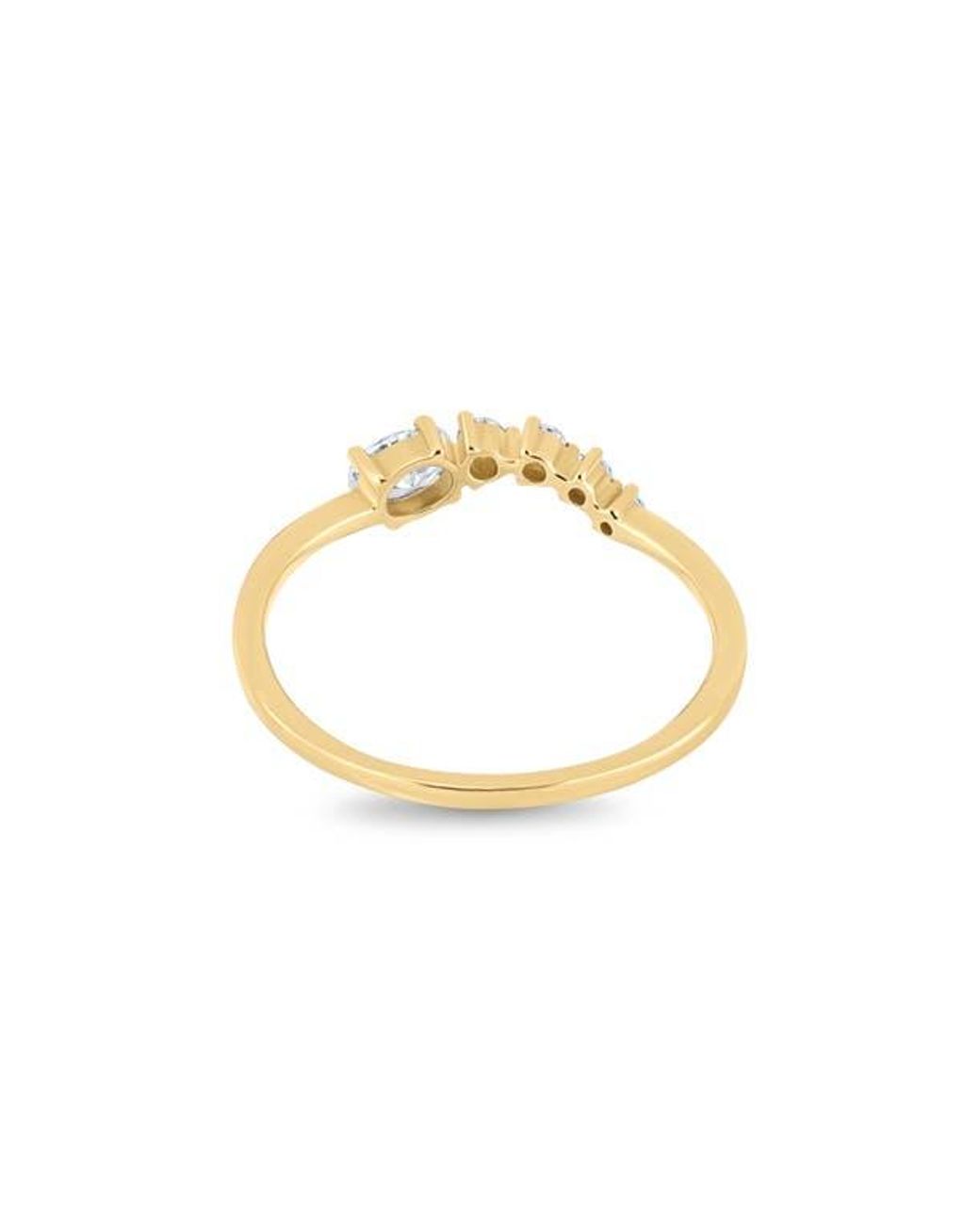Bony Levy Metallic Liora Diamond Stacking Ring