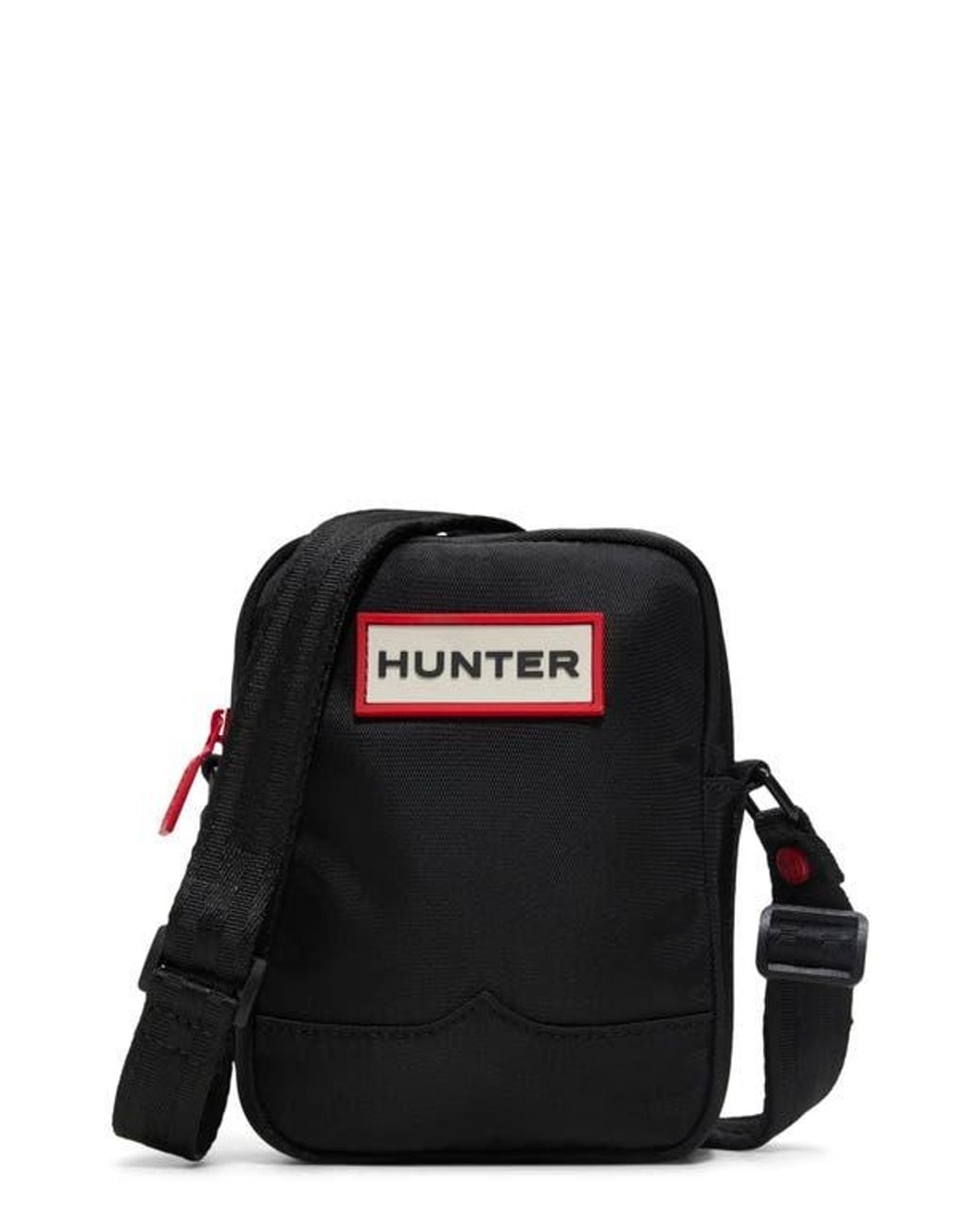 Hunter Black Transfer Crossbody Bag