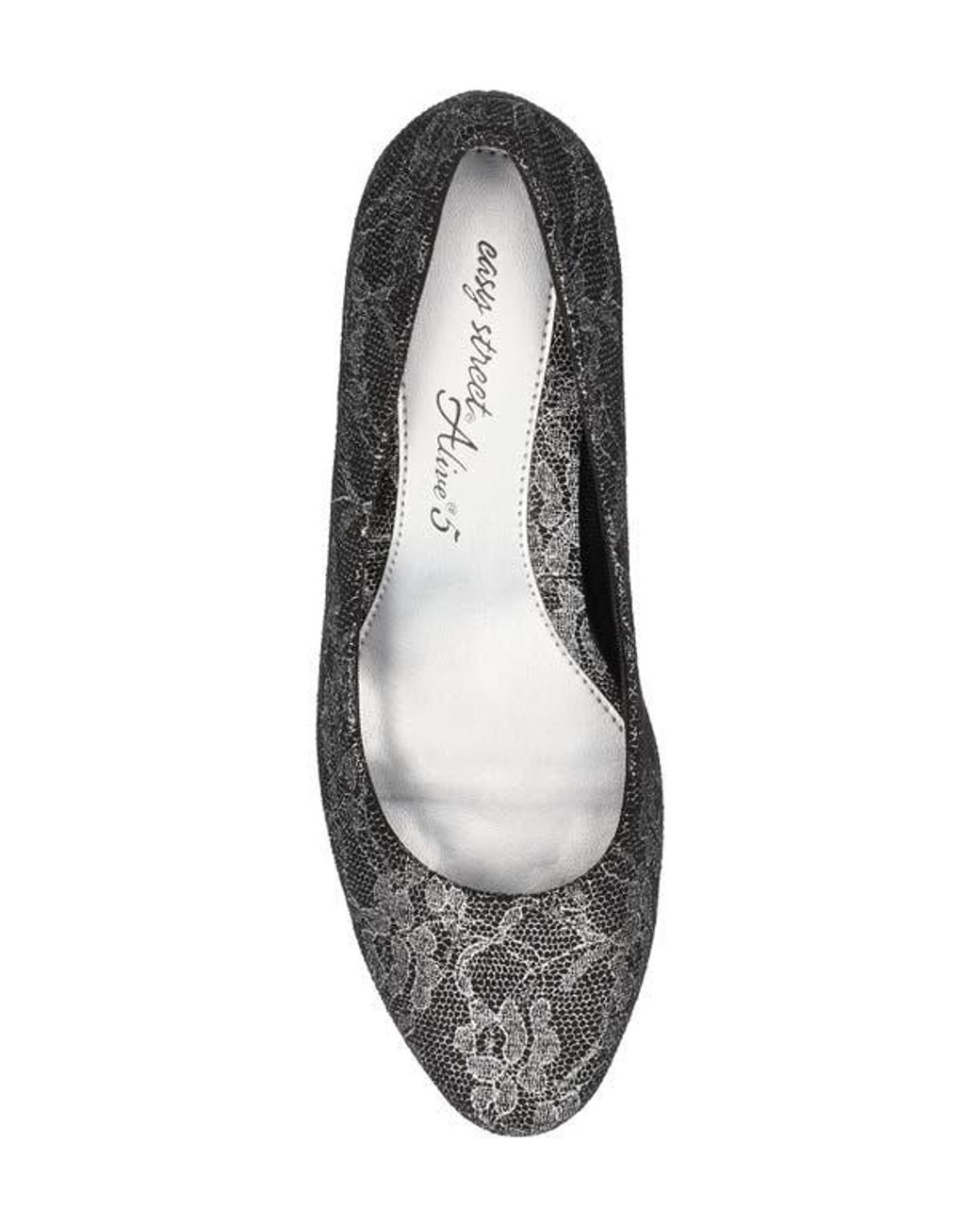 Easy Street Black Ballari Pump
