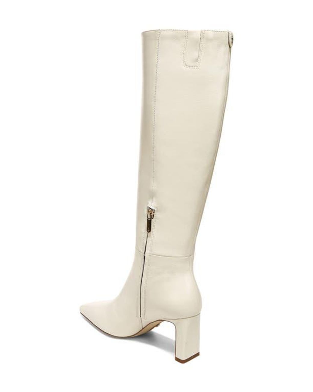 Sam Edelman White Sylvia Knee High Boot
