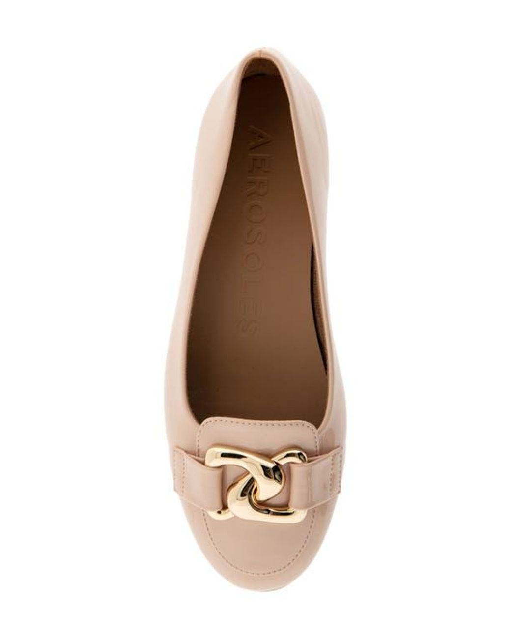 Aerosoles Pink Bell Chain Bit Flat