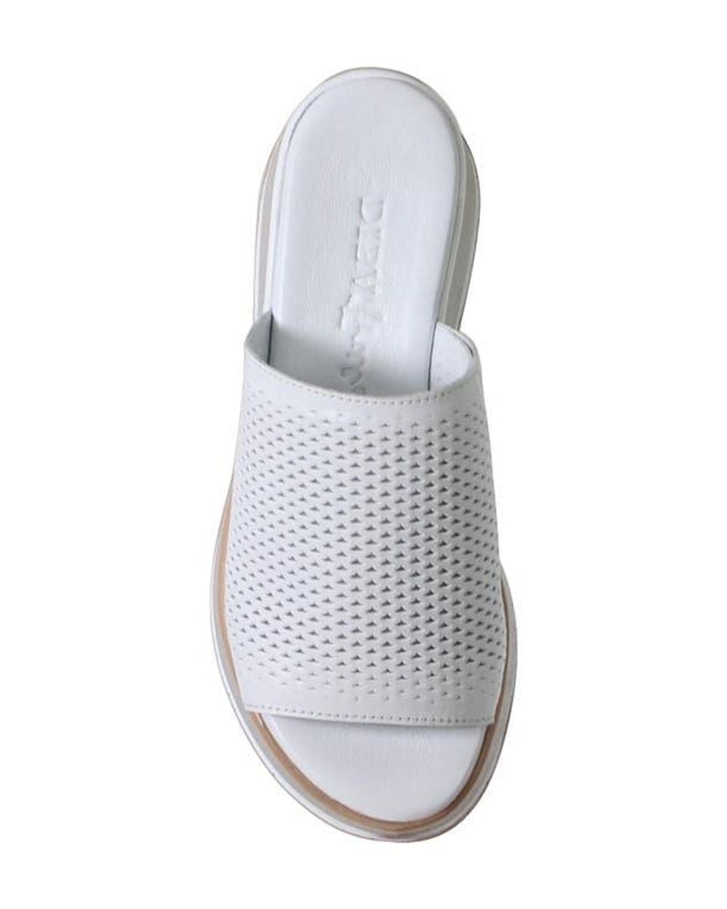 Diba True White Pa Cific Platform Sandal