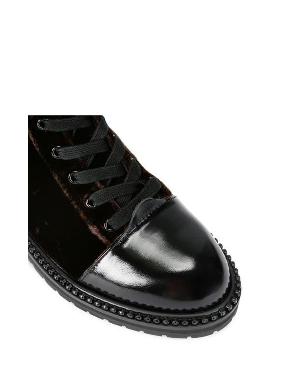 Kurt Geiger Black Stoop Combat Boot