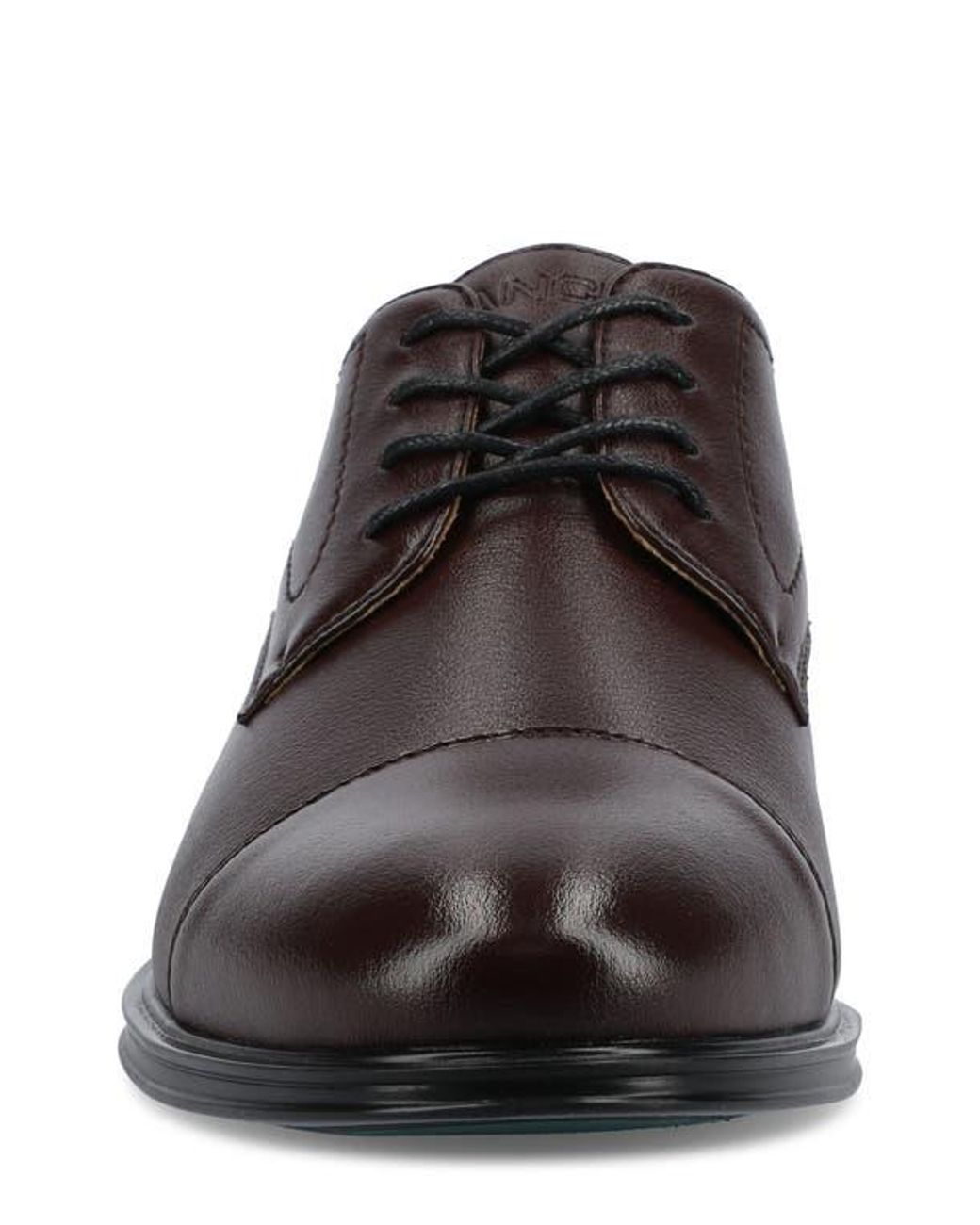 Vance Co. Black Alec Cap Toe Derby for men