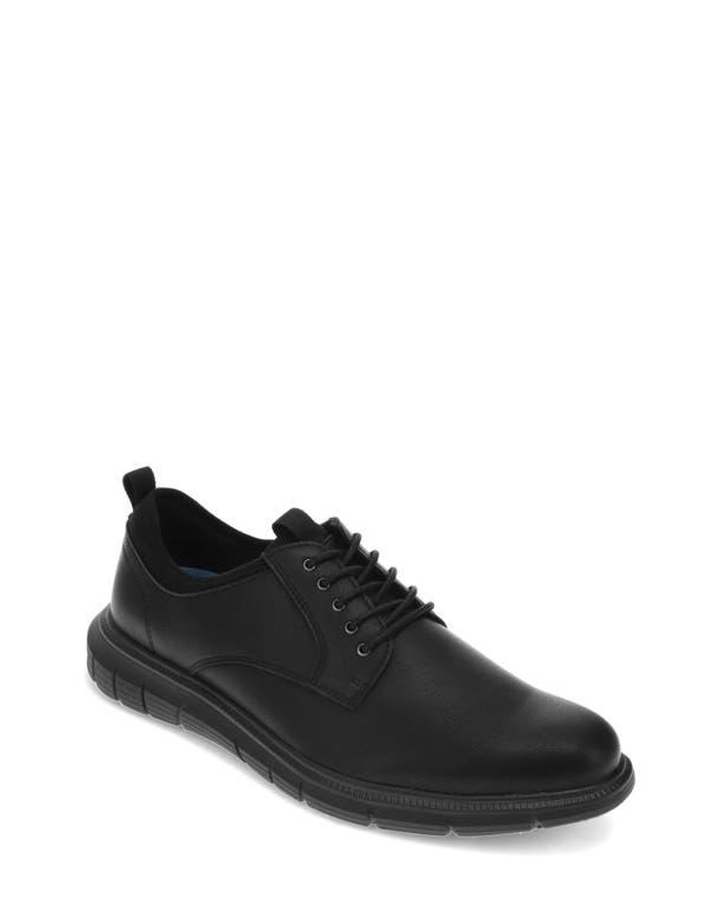 Dockers Black Trine Plain Toe Derby for men