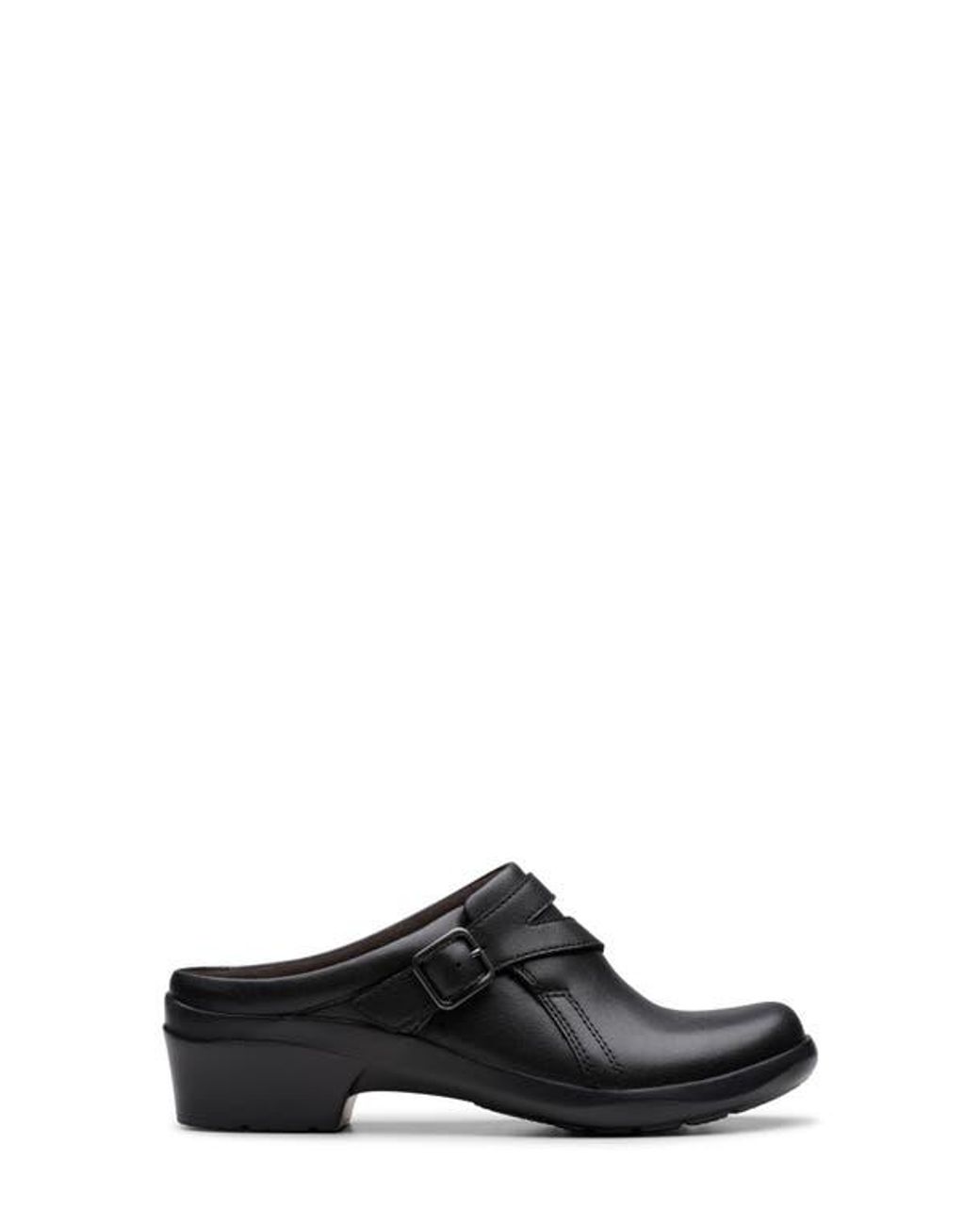 Clarks Black Angie Bradley Clog