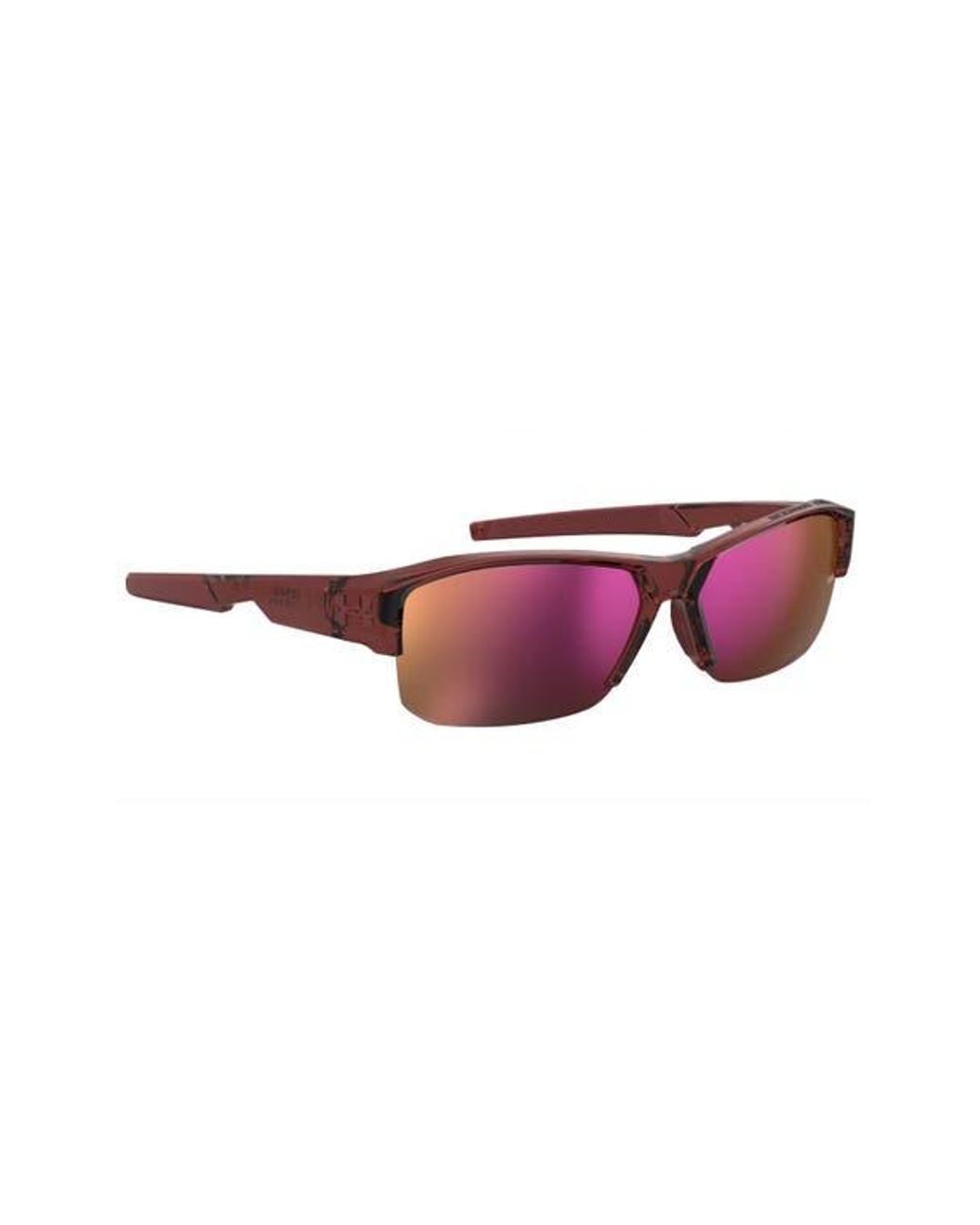 Under Armour Purple Ua Fanatical Ii Oversize Rectangular Sunglasses for men