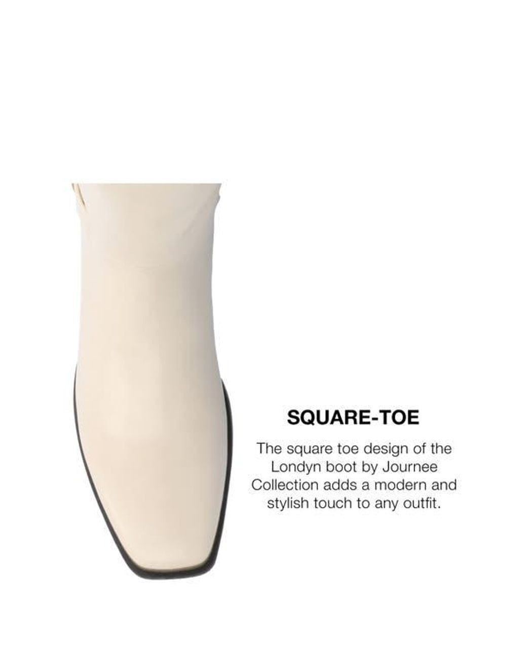 Journee Collection White Londyn Boot