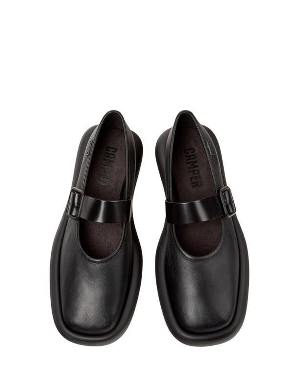 Camper Black Onda Mary Jane Flat