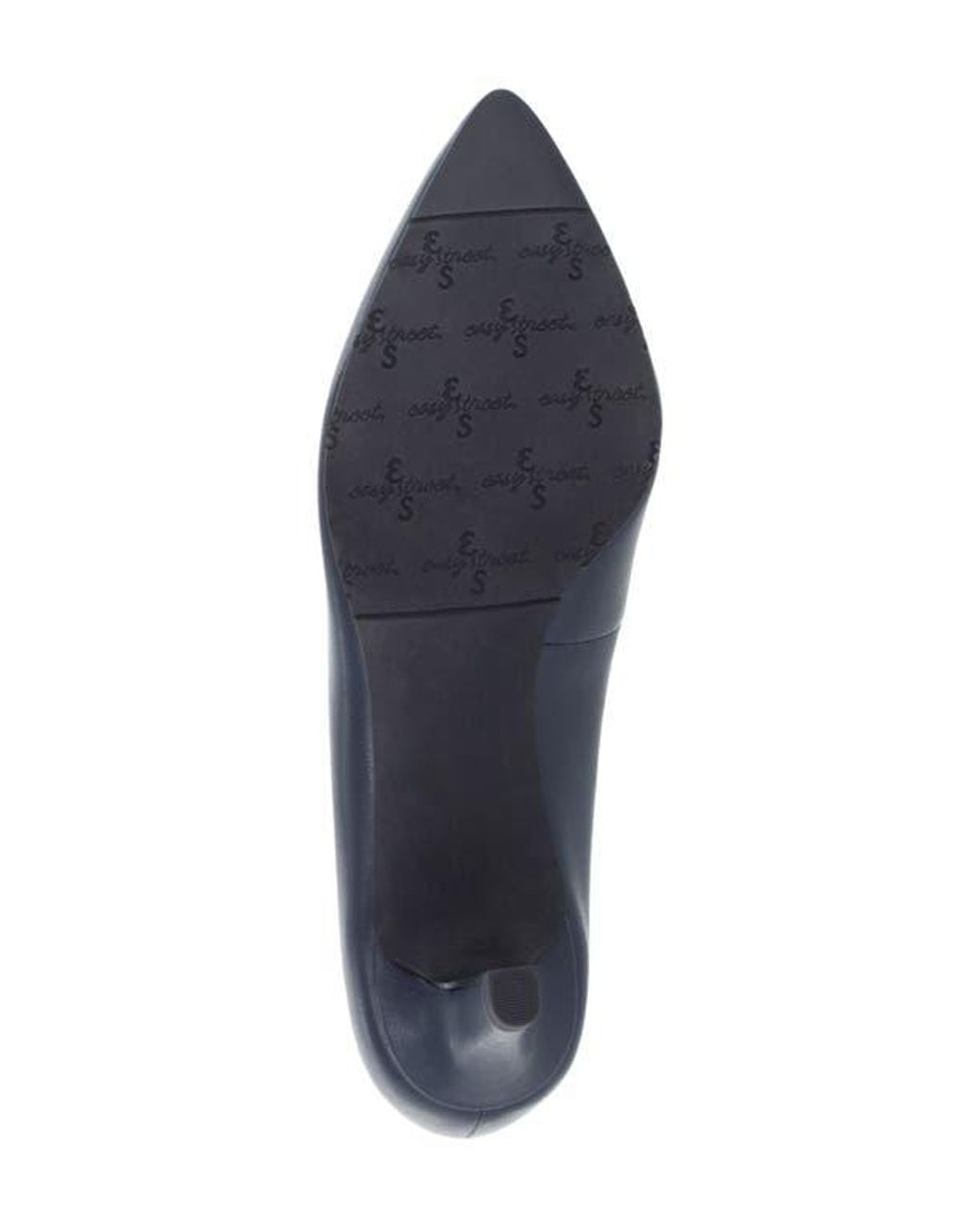 Easy Street Blue Patent Pointed-Toe Pumps