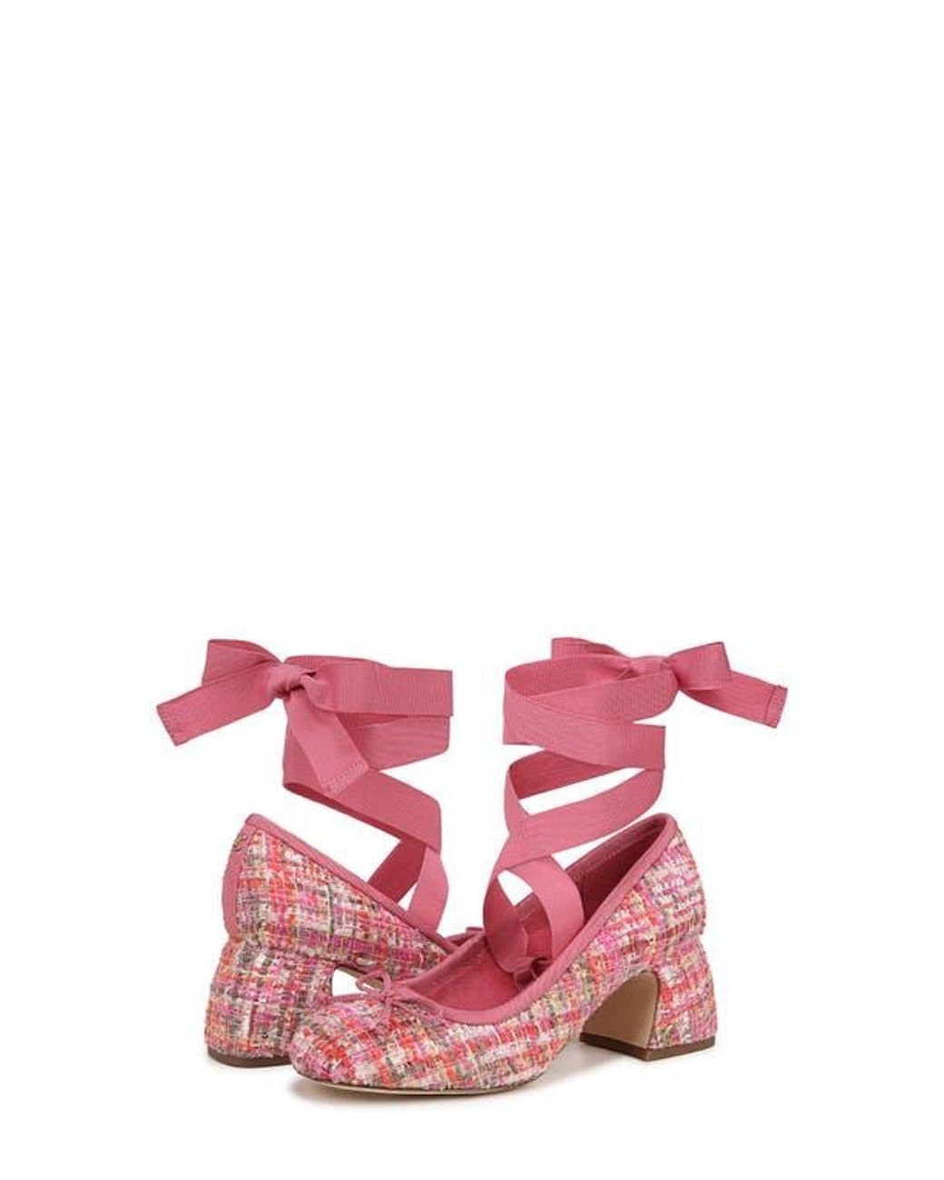 Circus by Sam Edelman Pink Della Ankle Wrap Pump